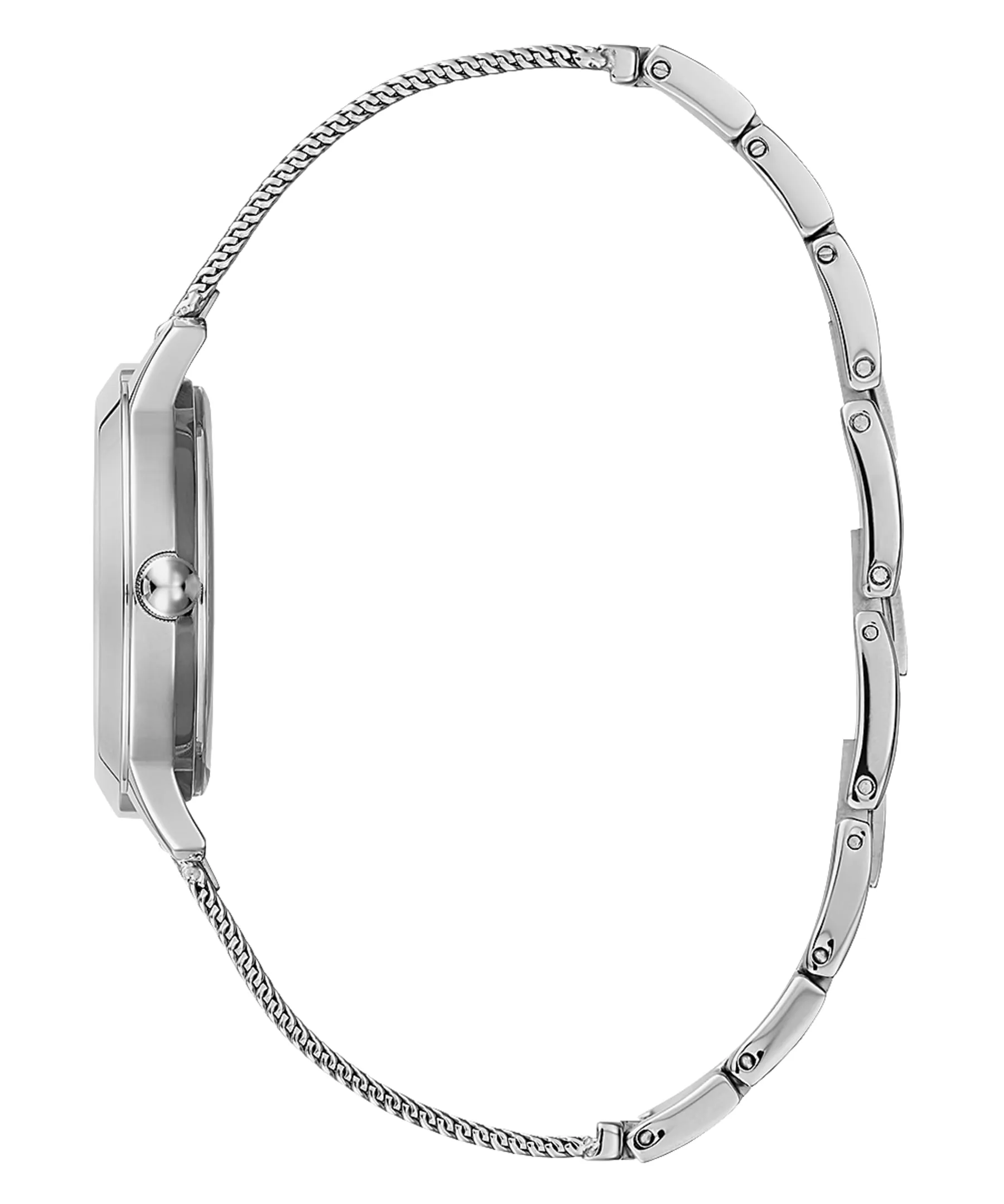 Guess U1197L1 Chelsea Stainless Steel Mesh Strap Women Watches