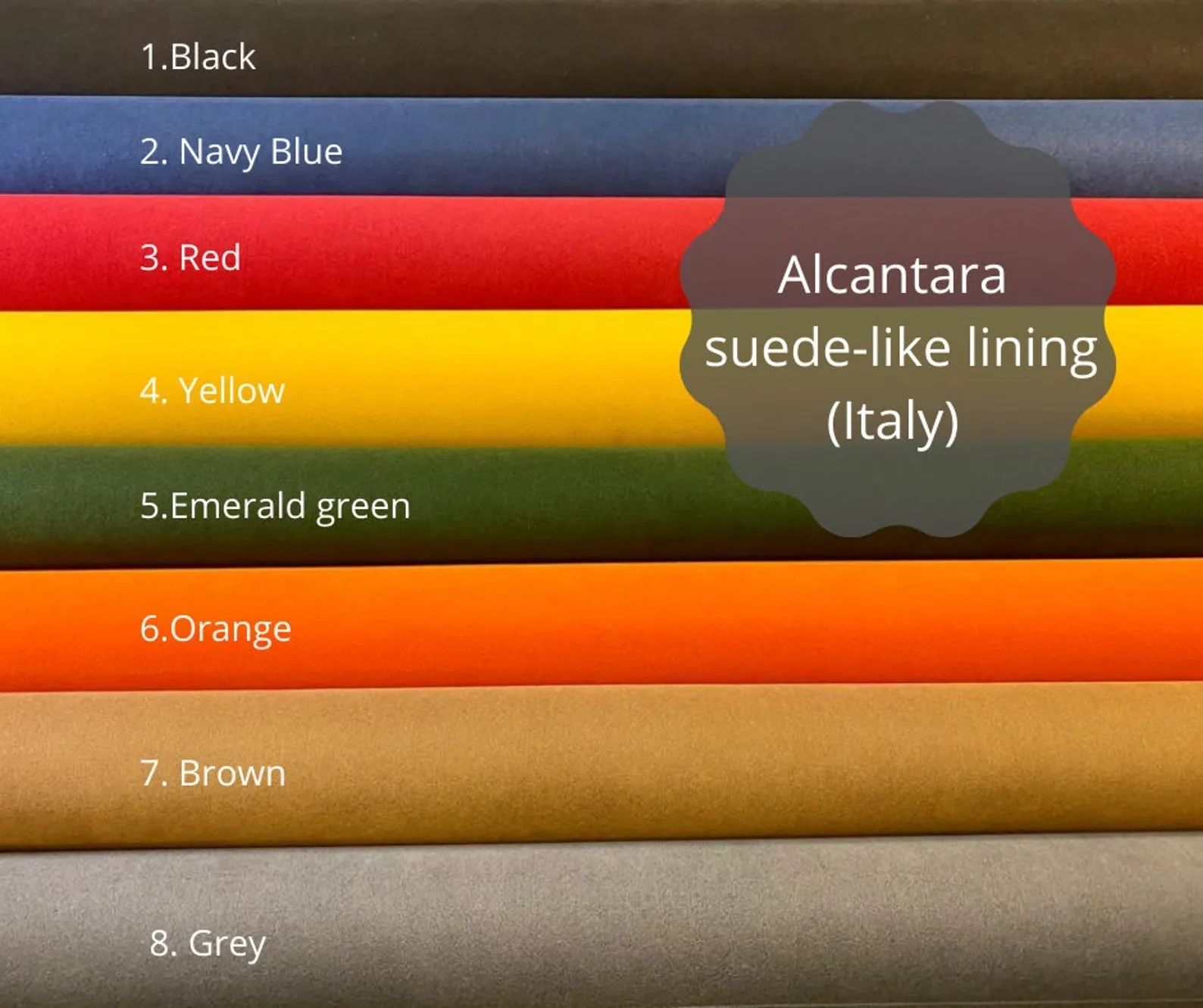 Italian leather watch strap 4 mm thick, handmade in Finland -  16mm, 17 mm, 18mm, 19 mm, 20mm, 21mm, 22mm, 23 mm, 24mm, 25 mm, 26 mm.