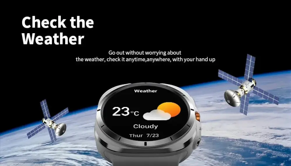 JS Smartwatch AMOLED Screen