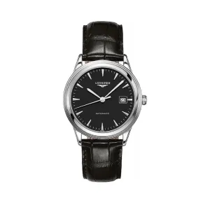 LONGINES Flagship Automatic Stainless Steel Black Mens Watch L48744522