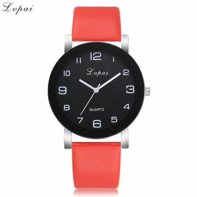 LVPAI Montre Femme Luxury Women Watches 2018 Fashion Casual Brand Women Quartz Watch Ladies Female Analog Wrist Watch 50