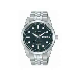 MECHANICAL BLK DIAL SILVER STEEL 42MM- AL4661X1Q