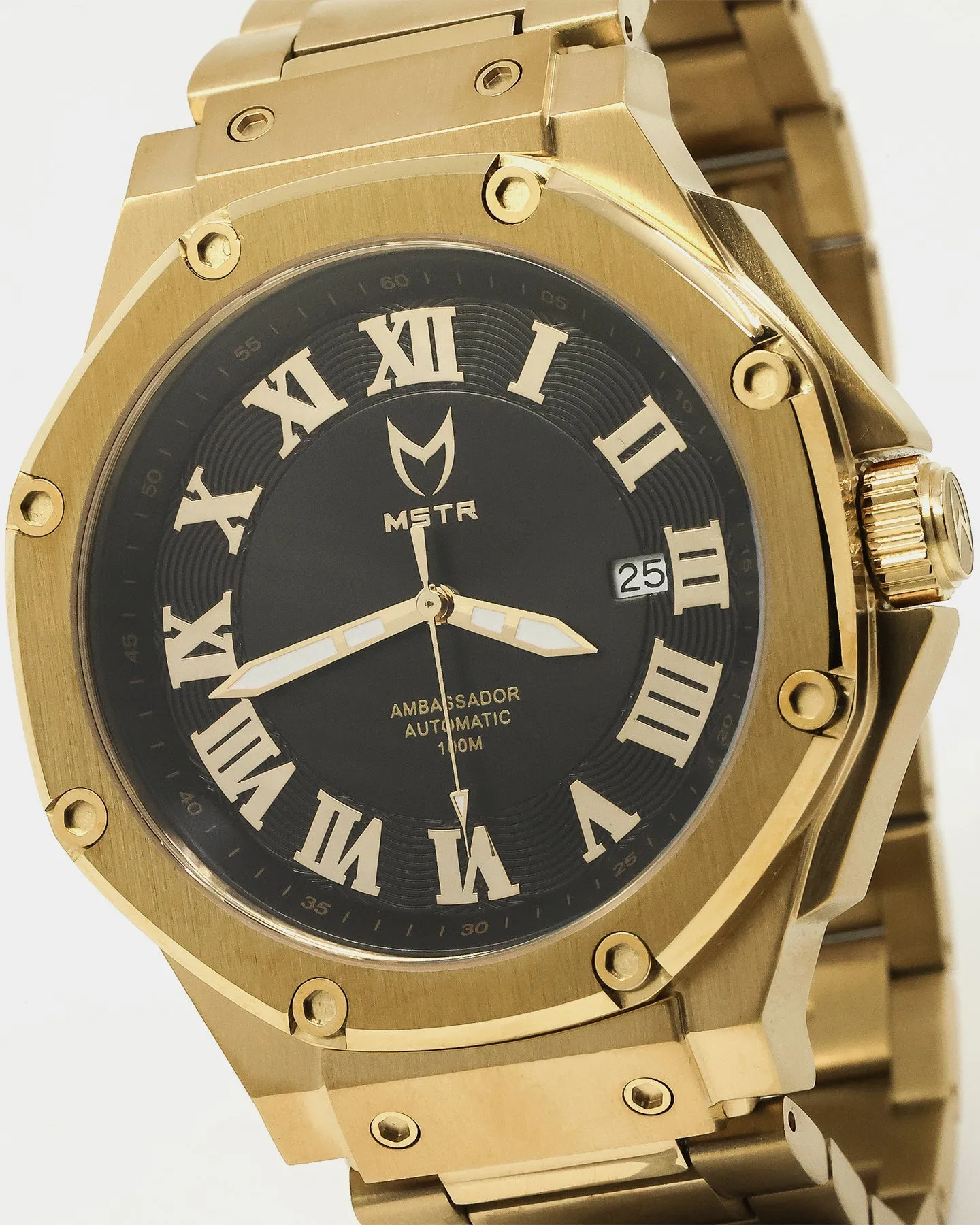 MEISTER AM321SS Ambassador 45MM Watch Gold