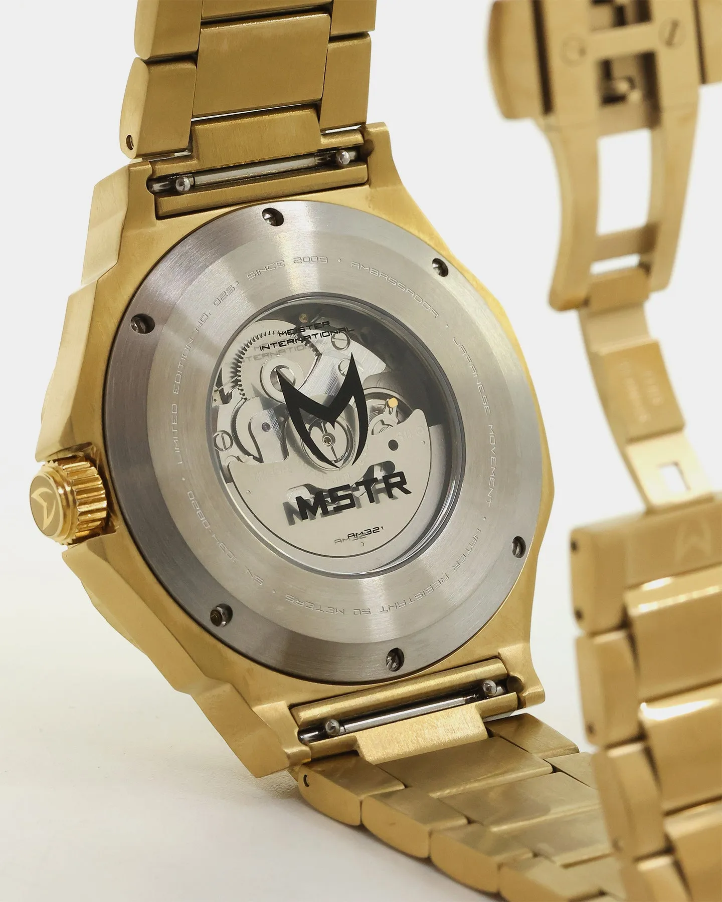 MEISTER AM321SS Ambassador 45MM Watch Gold