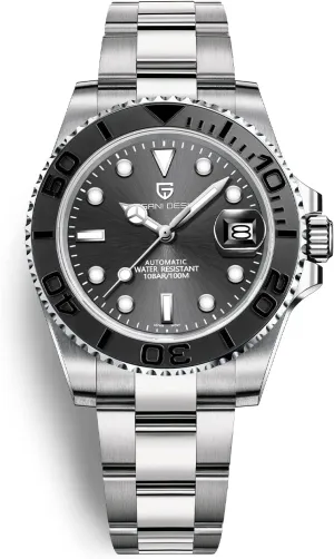 Men Watches Pagani Design Watch for Men Automatic NH35 Mechanical 100M Waterproof Stainless Steel Sapphire Glass Yacht Wristwatch PD-1651