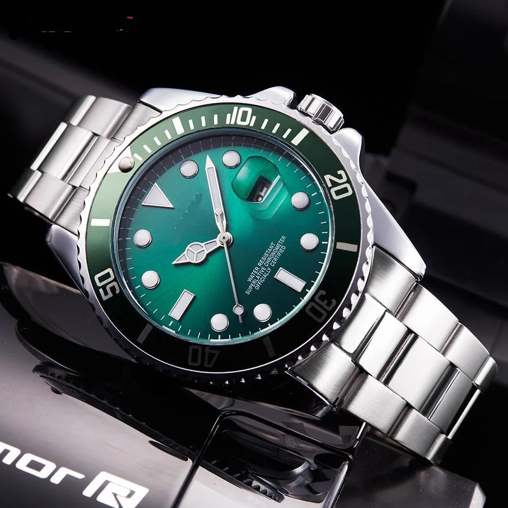 Mens Stainless Steel Analog Dress Watch Waterproof Mechanical Stem