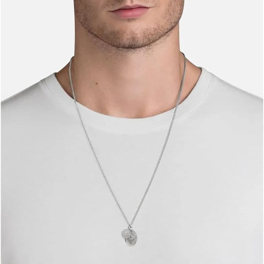 Mini Dove Pendant Necklace (Sterling Silver)