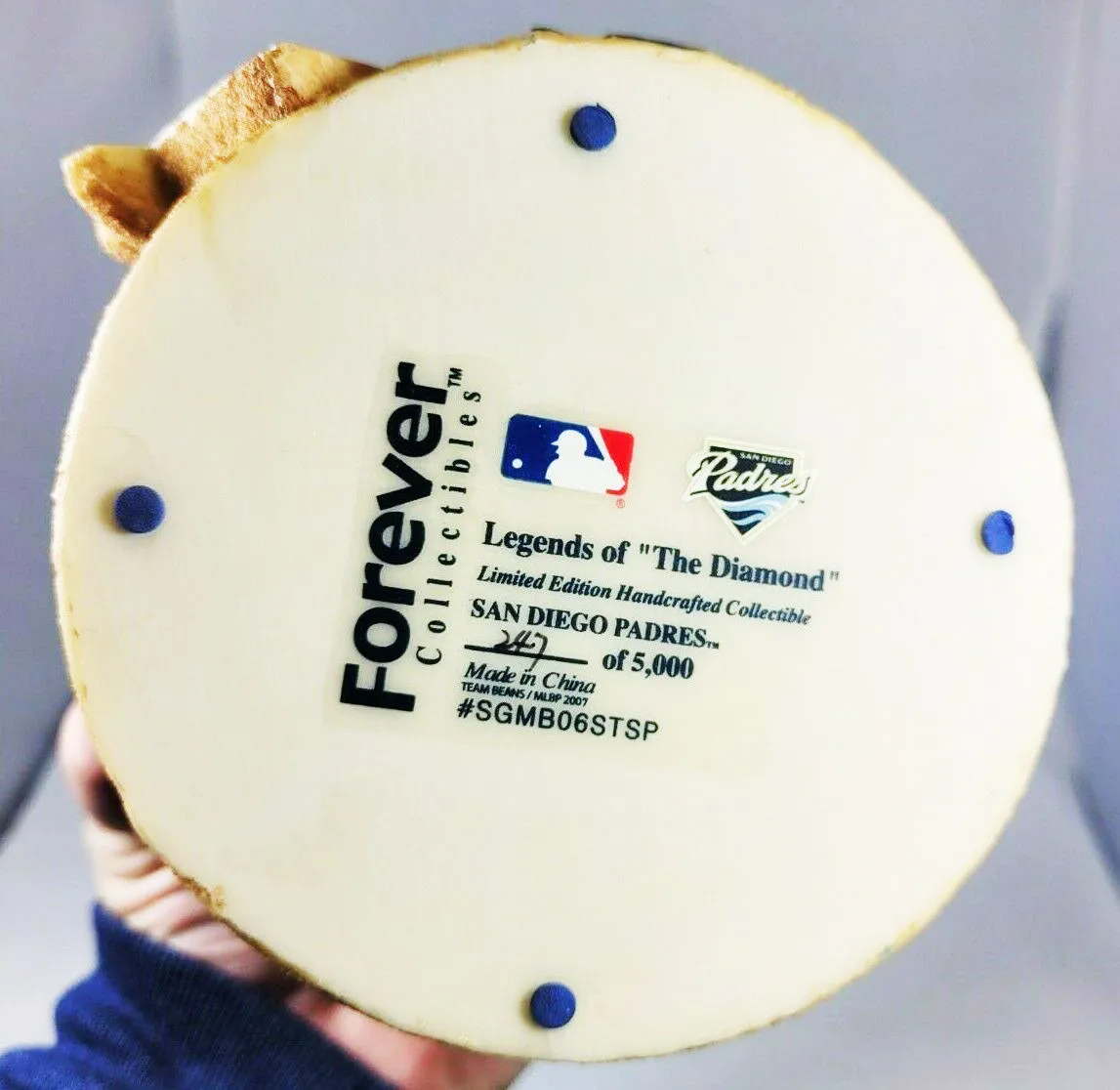 MLB Water Globe of Petco Park San Diego Padres Baseball Stadium, Limited Edition