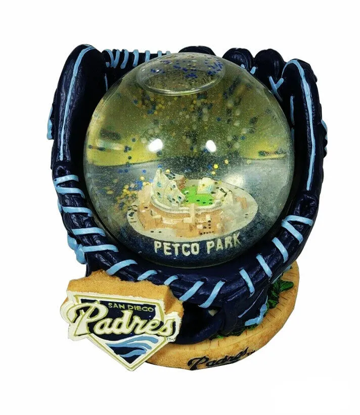MLB Water Globe of Petco Park San Diego Padres Baseball Stadium, Limited Edition