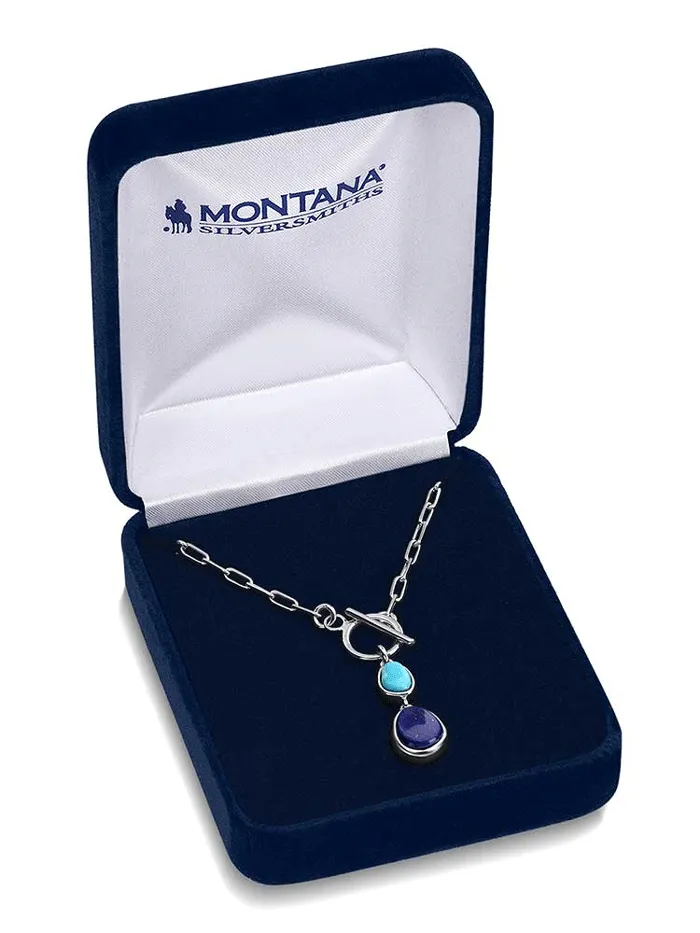 Montana Silversmiths NC5856 Womens Nature's Obsession Necklace Silver
