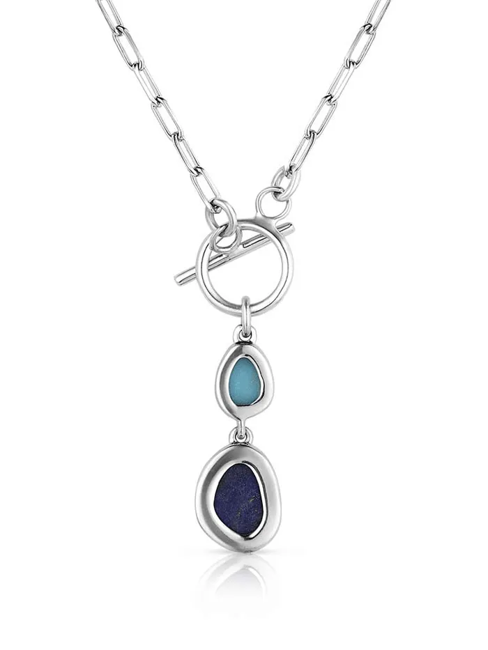 Montana Silversmiths NC5856 Womens Nature's Obsession Necklace Silver