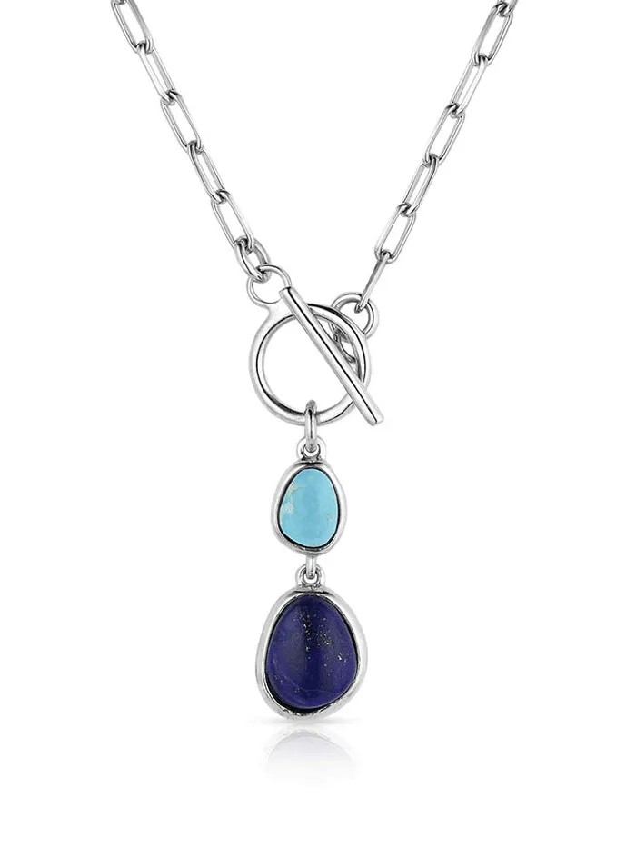 Montana Silversmiths NC5856 Womens Nature's Obsession Necklace Silver