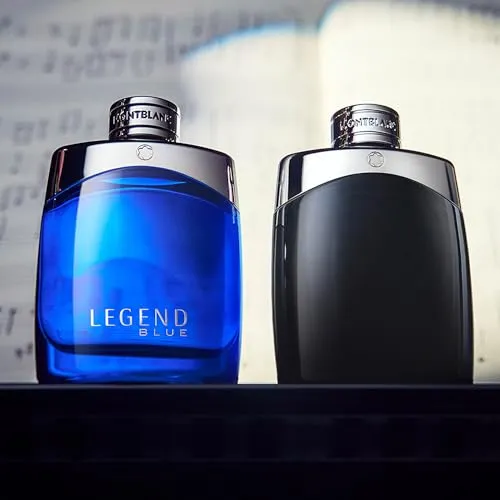 MONTBLANC Legend Eau de Toilette - Long Lasting Fragrance with notes of Bergamot, Jasmine & Sandalwood - Fresh & Fougere - 3.3 fl. oz.