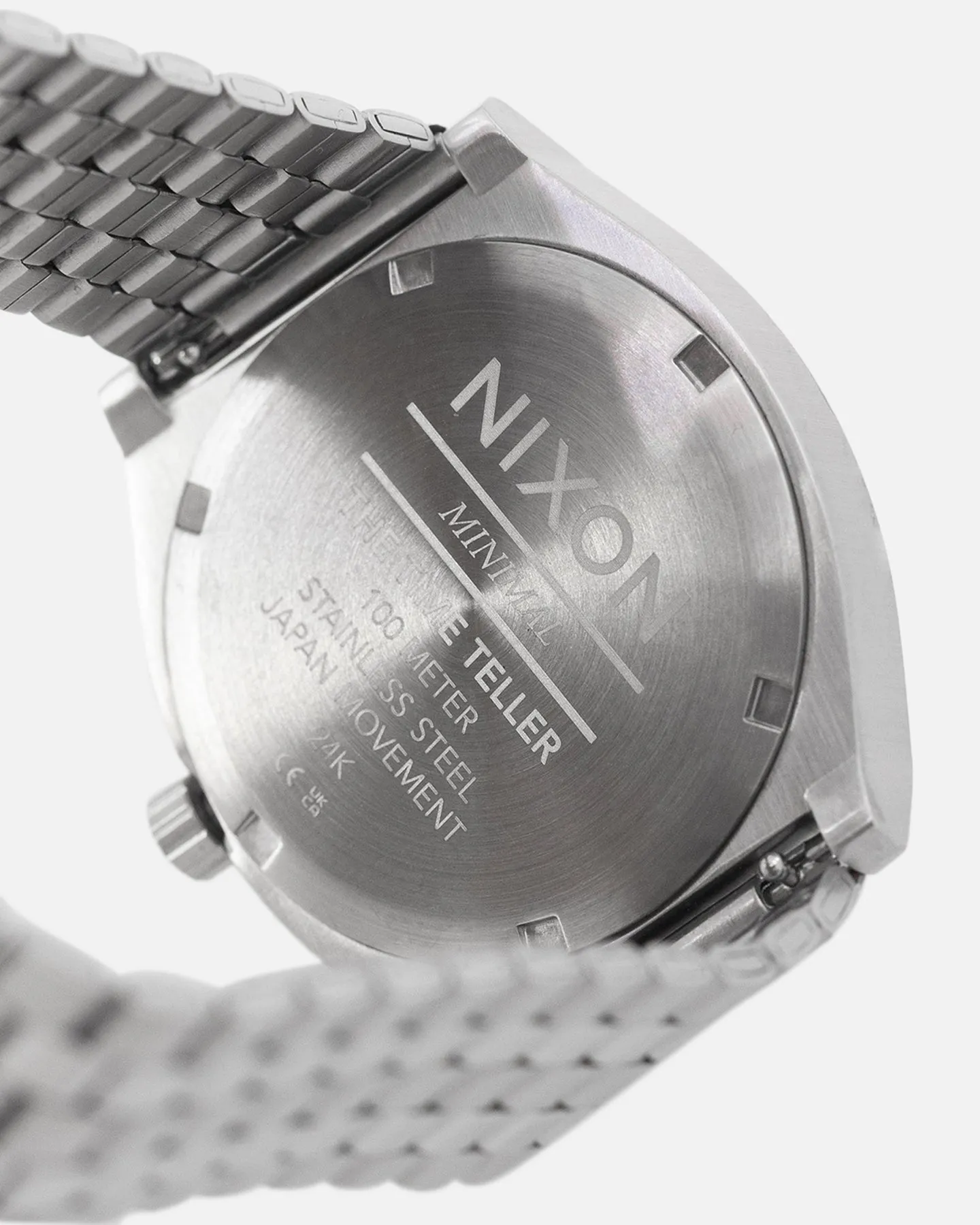 Nixon Time Teller Silver/Blue