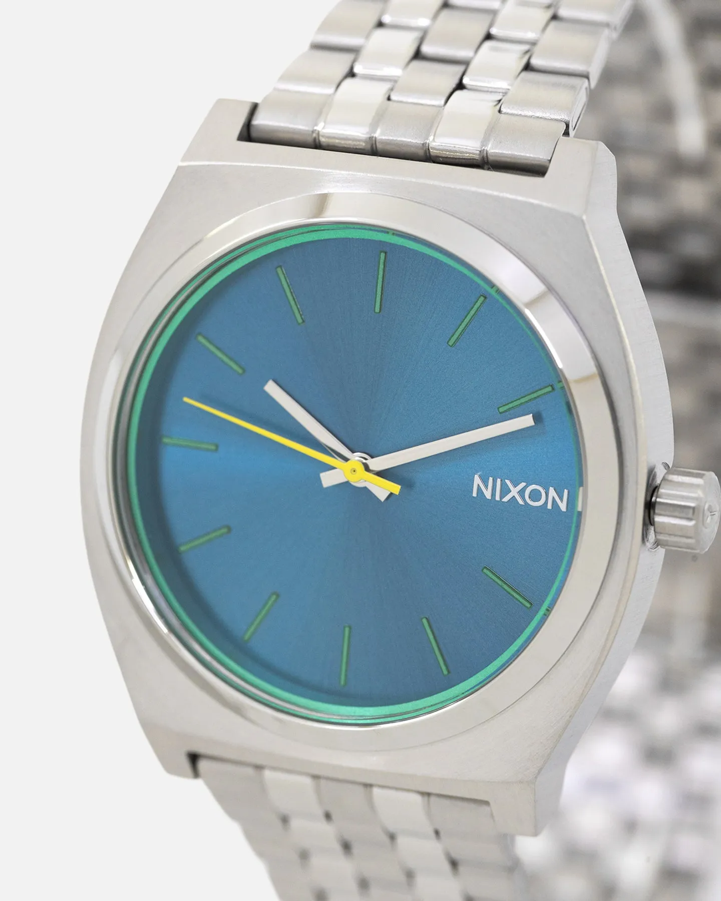 Nixon Time Teller Silver/Blue