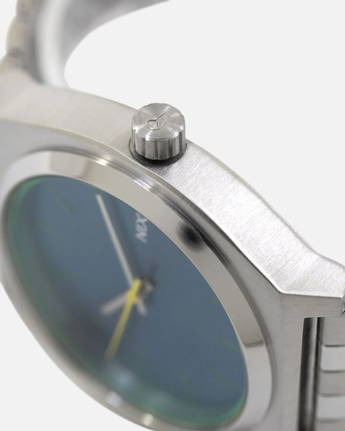 Nixon Time Teller Silver/Blue