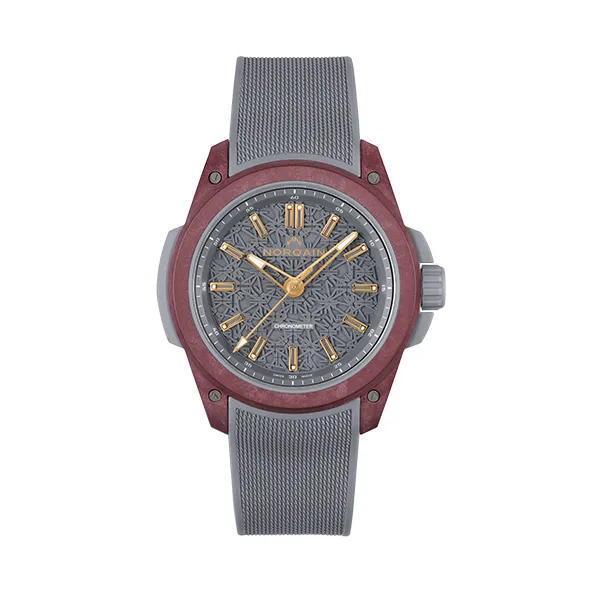 Norqain Wild One Burgundy & Grey Limited Edition