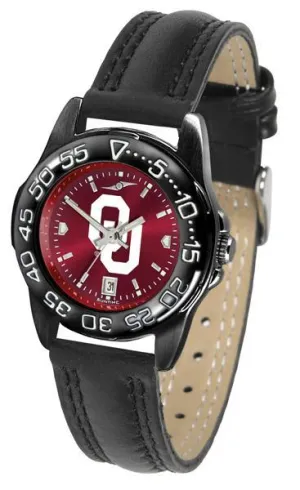Oklahoma Sooners Ladies Fantom Bandit AnoChrome Watch
