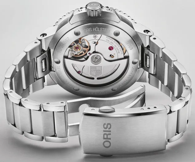 ORS Watch Aquis Date Calibre 4 Blue Bracelet