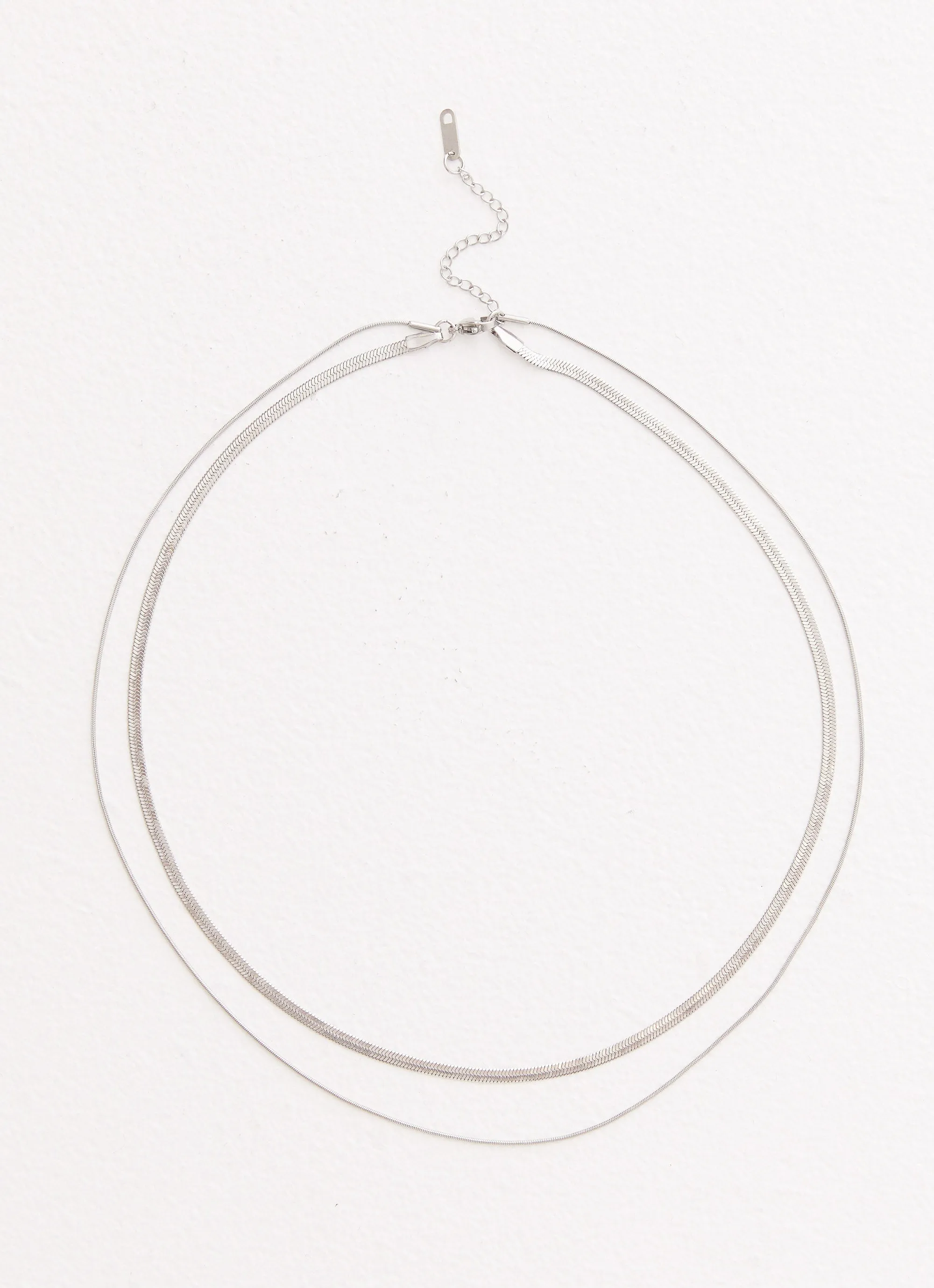 Ria Necklace - Silver