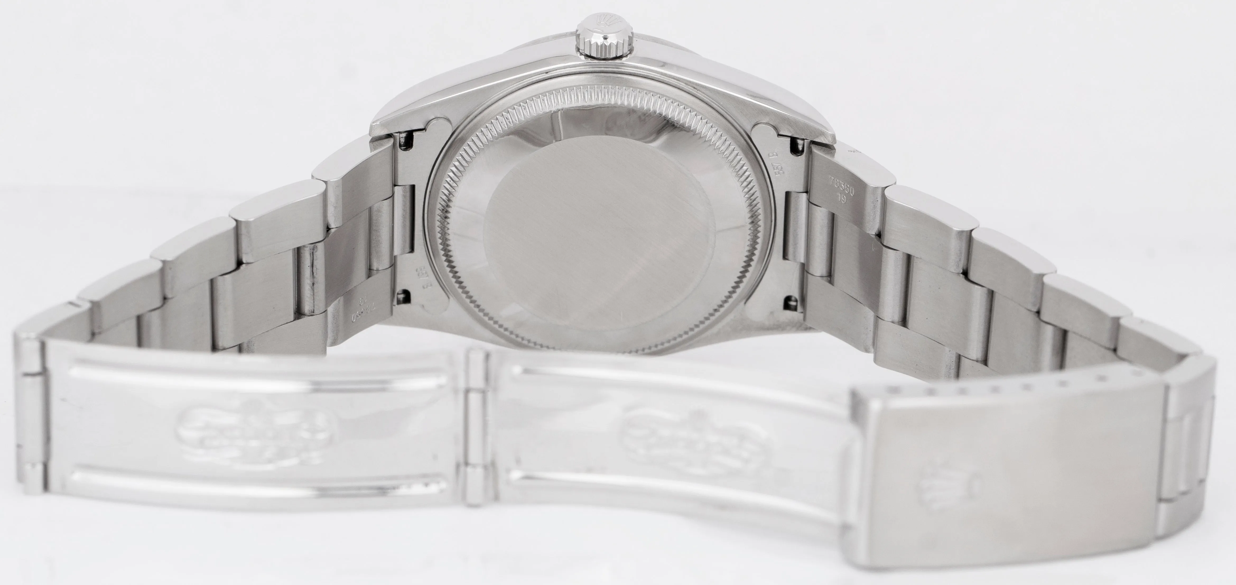 Rolex Air-King Precision Silver Stainless Steel 34mm Automatic Watch 14000M