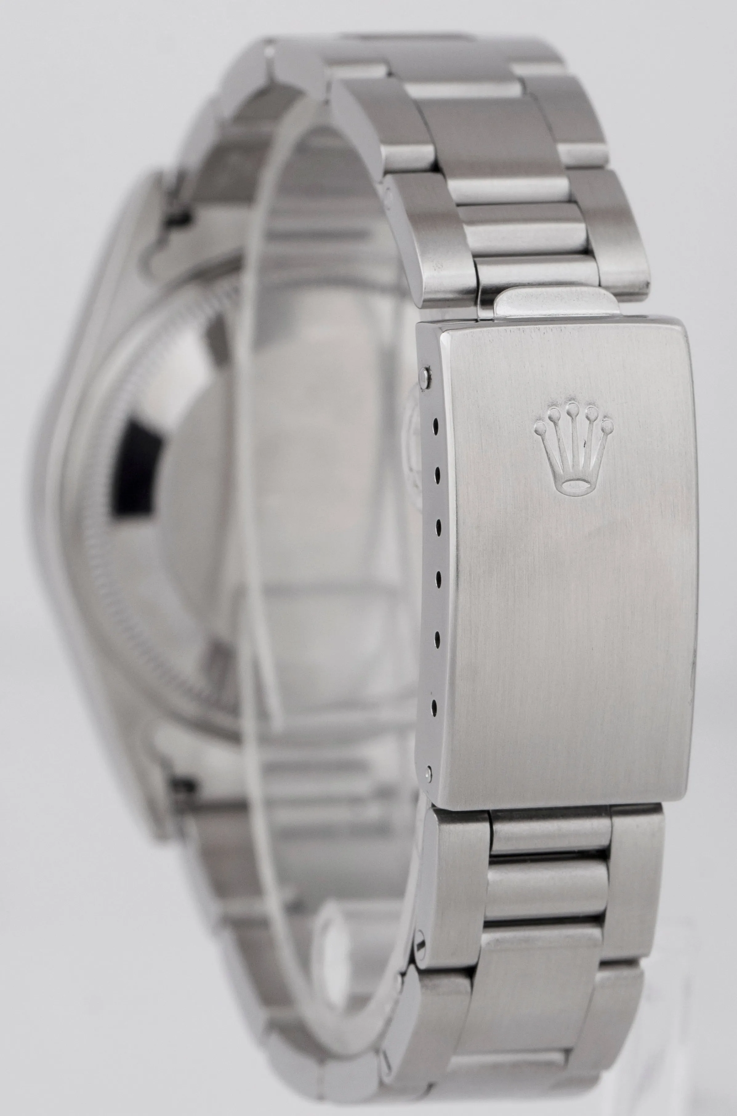 Rolex Air-King Precision Silver Stainless Steel 34mm Automatic Watch 14000M