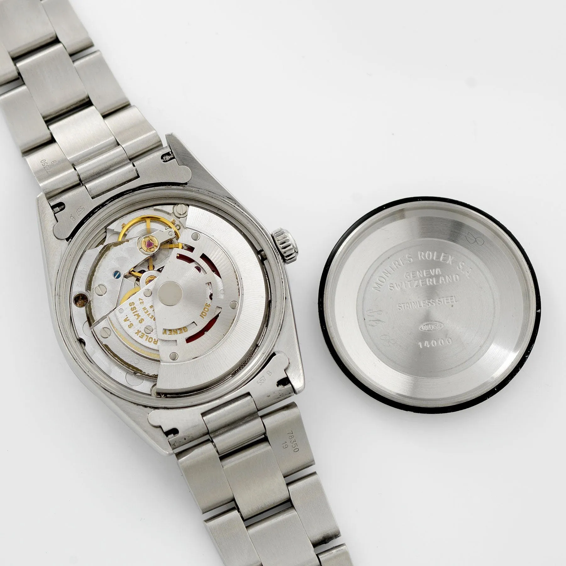 Rolex Air King Silver Soleil Dial  Ref 14000
