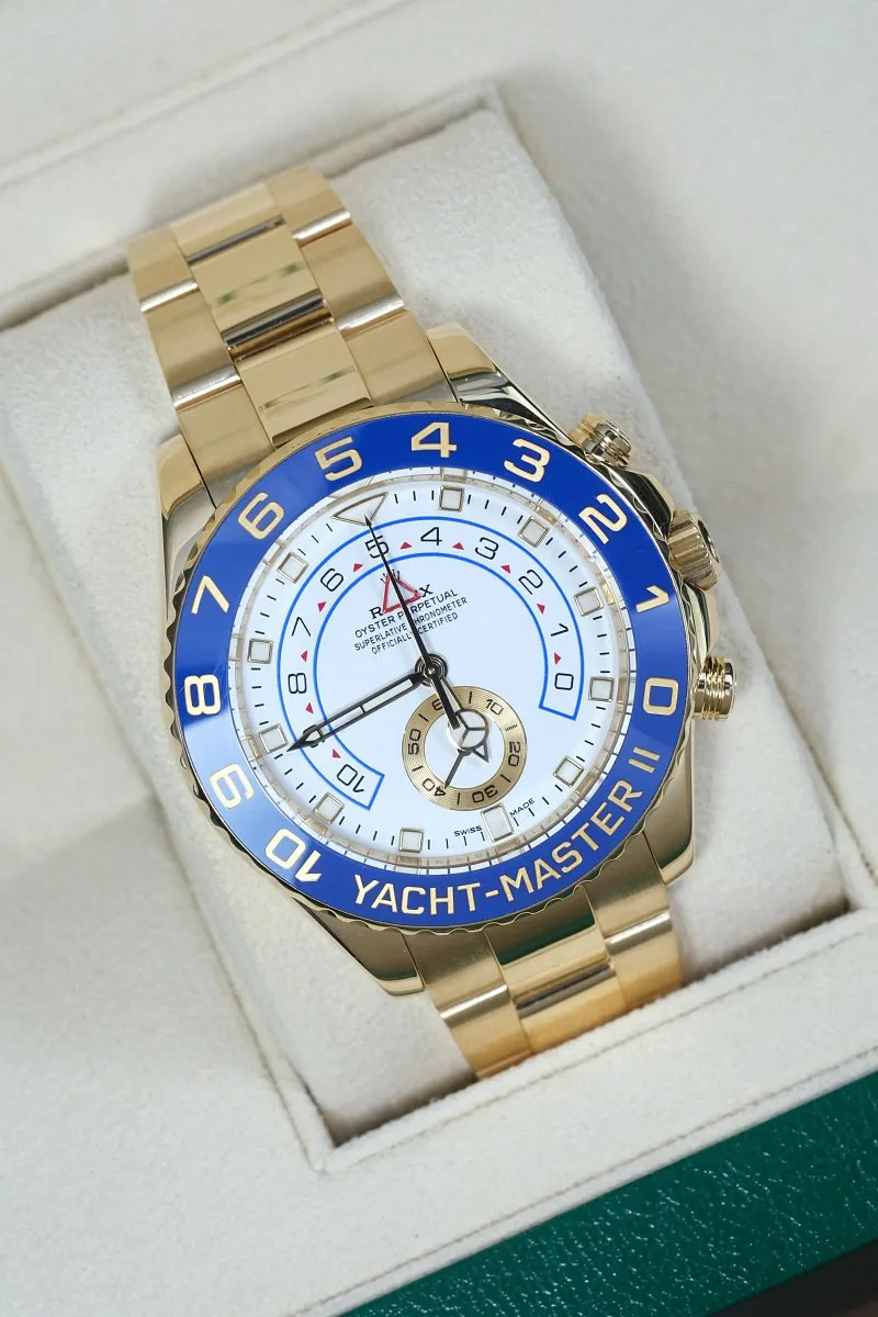 Rolex &nbsp;Yacht-Master II 18K Yellow Gold Men's Watch