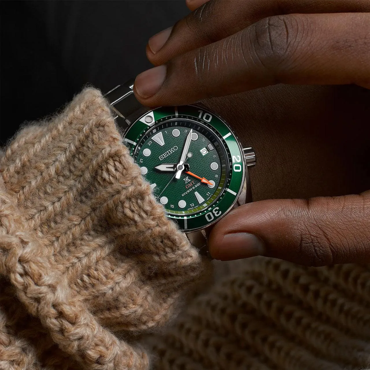 SFK003J - Seiko Prospex Seascape ‘SUMO’ Solar GMT Divers Watch