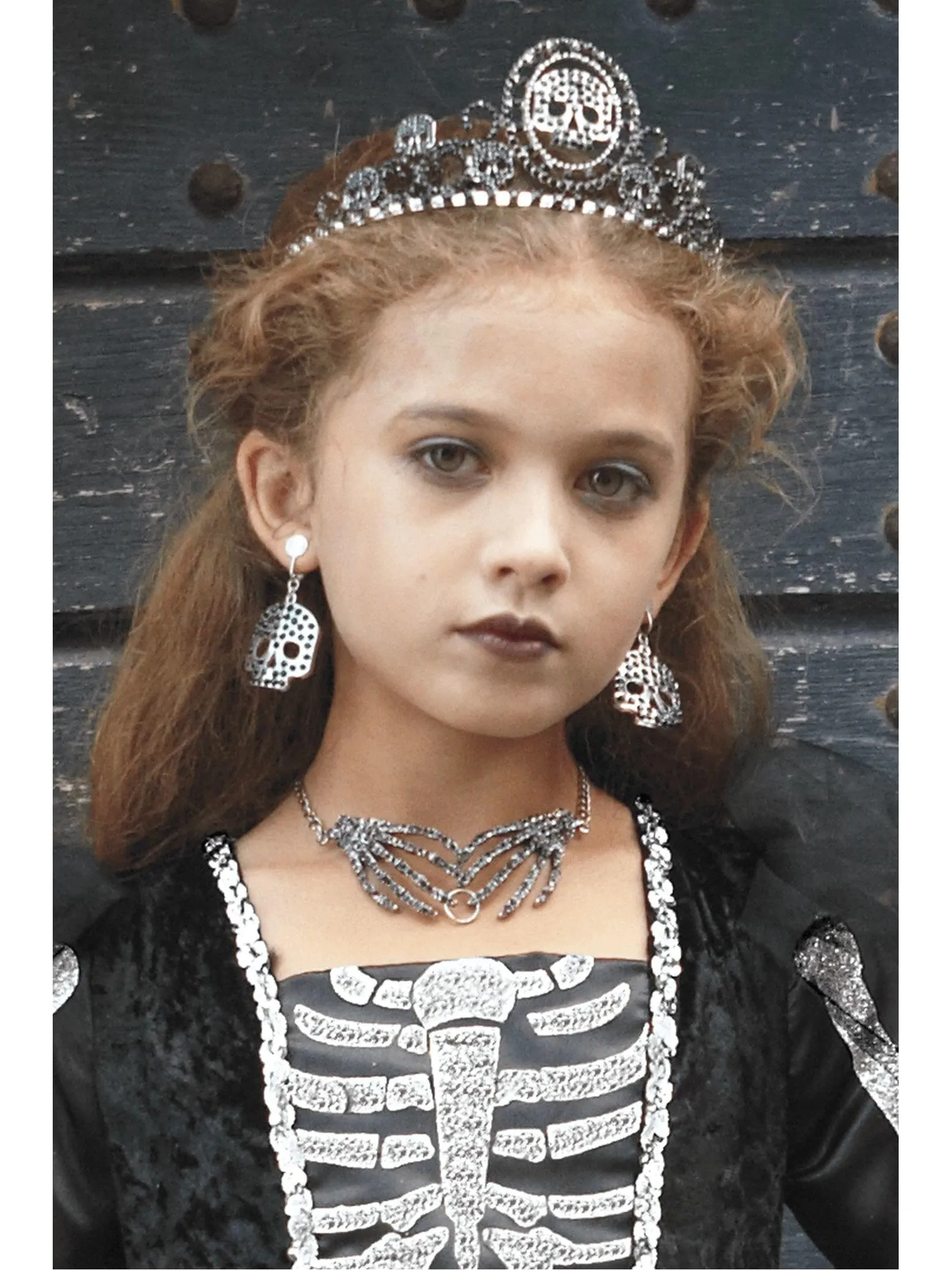 Skeleton Tiara for Girls