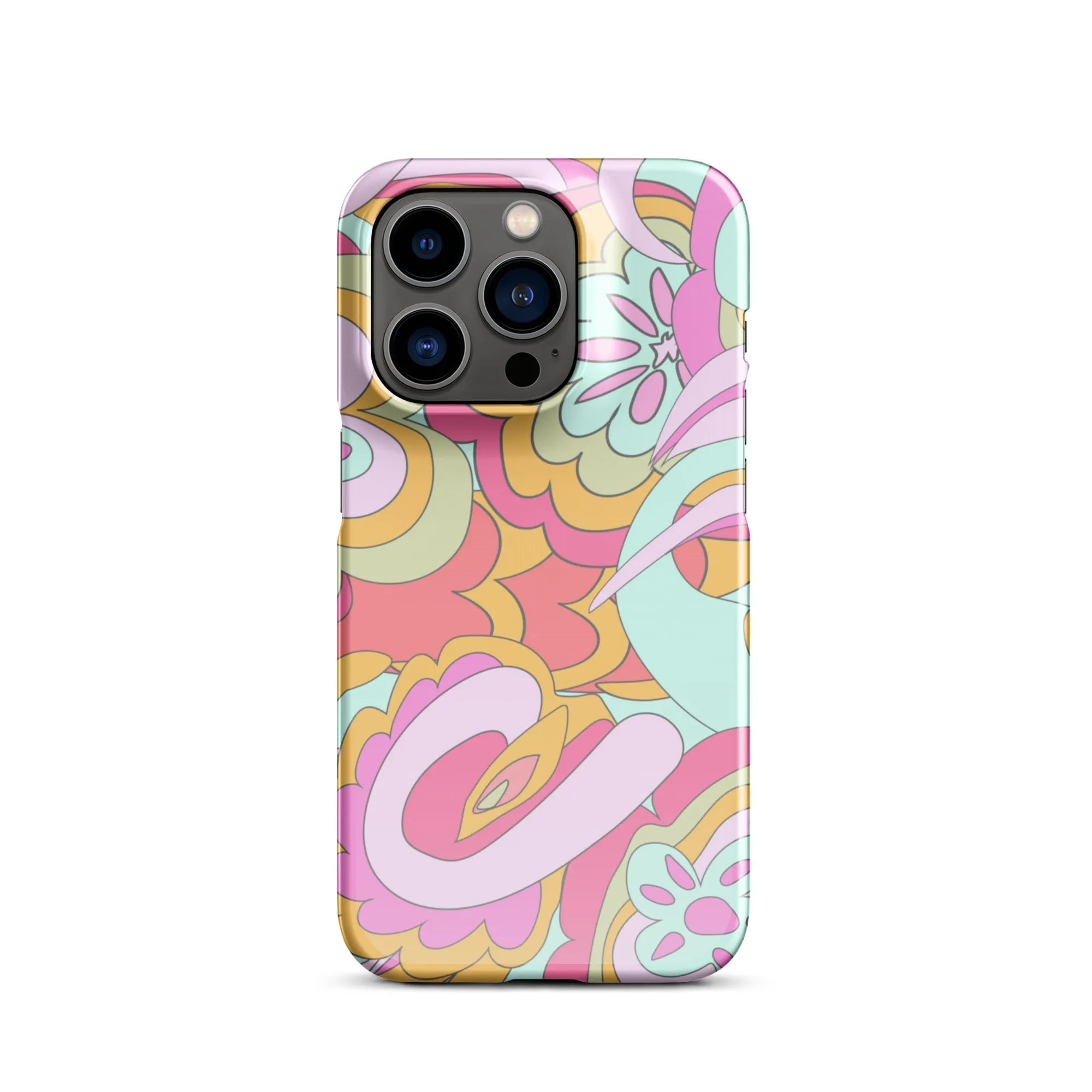 Snap case for iPhone PINK DELICA