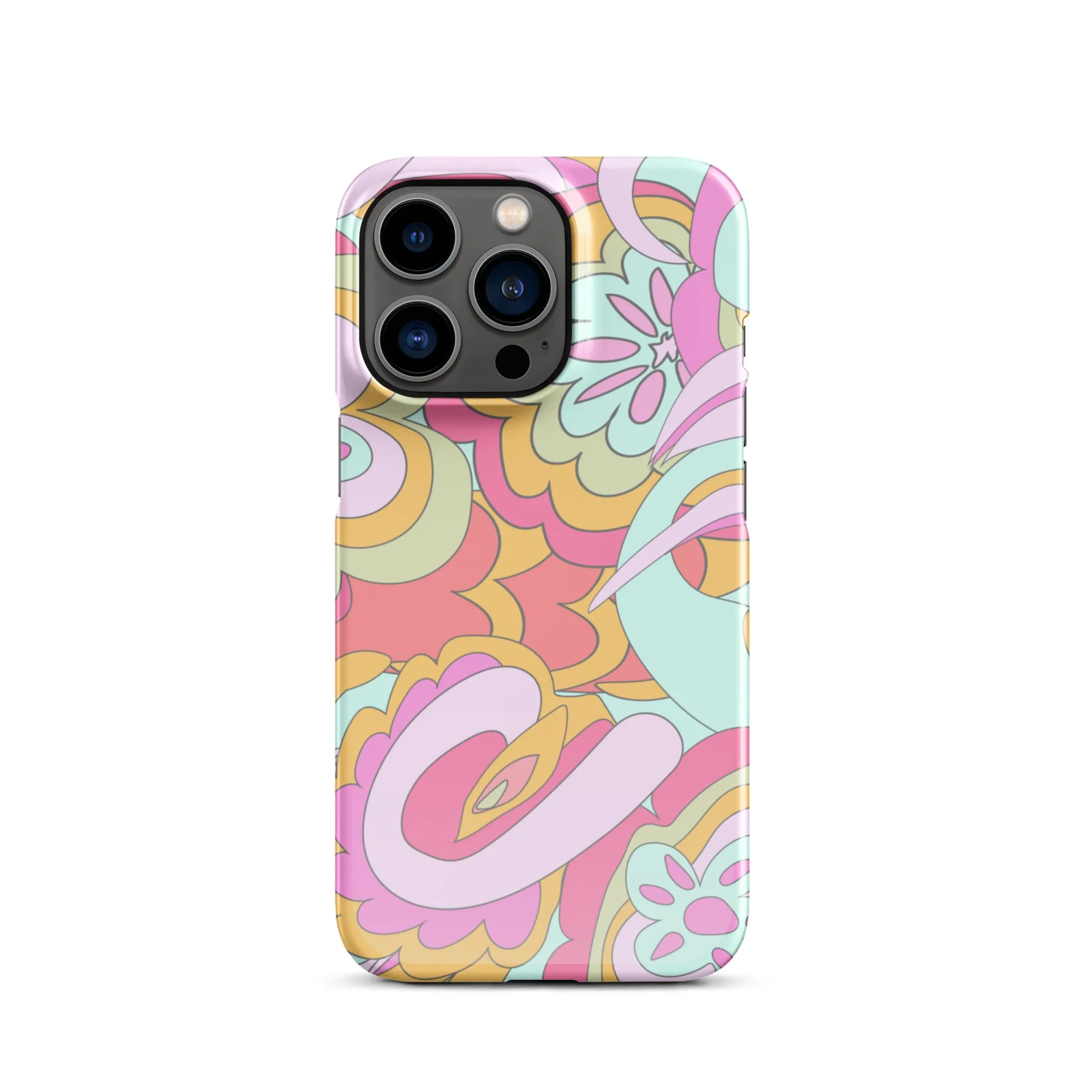 Snap case for iPhone PINK DELICA
