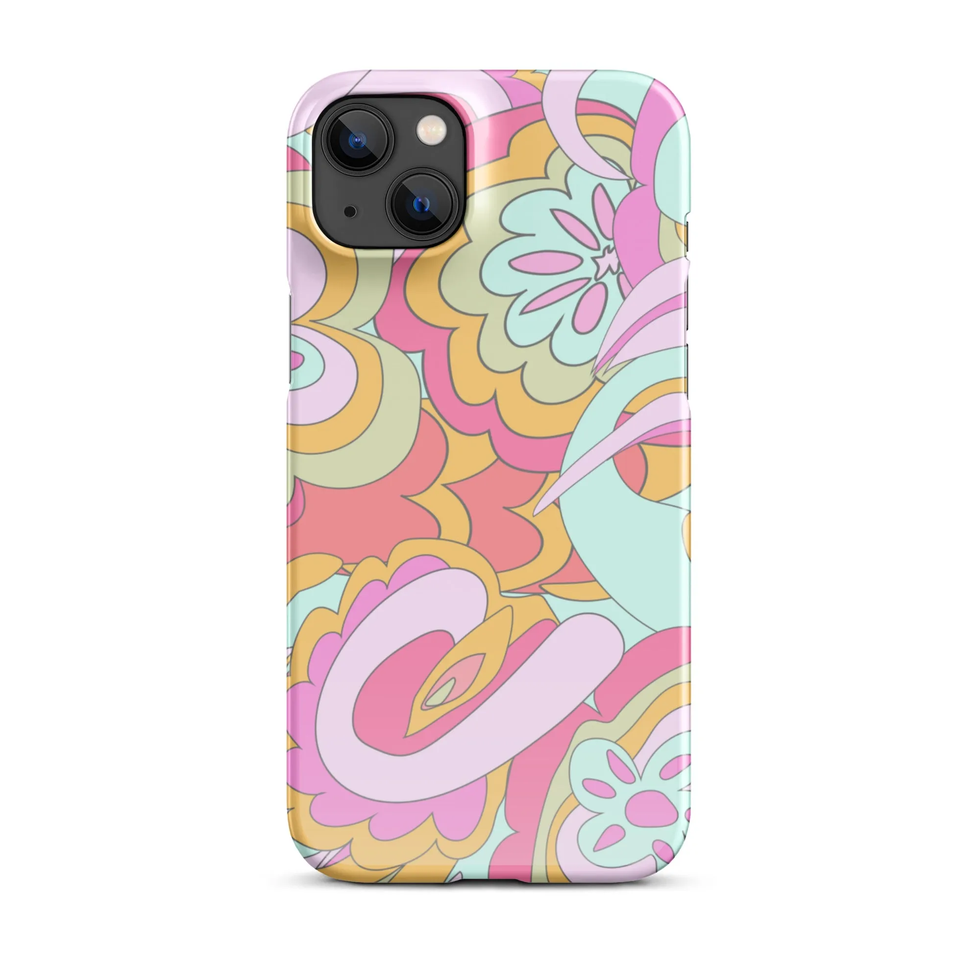 Snap case for iPhone PINK DELICA