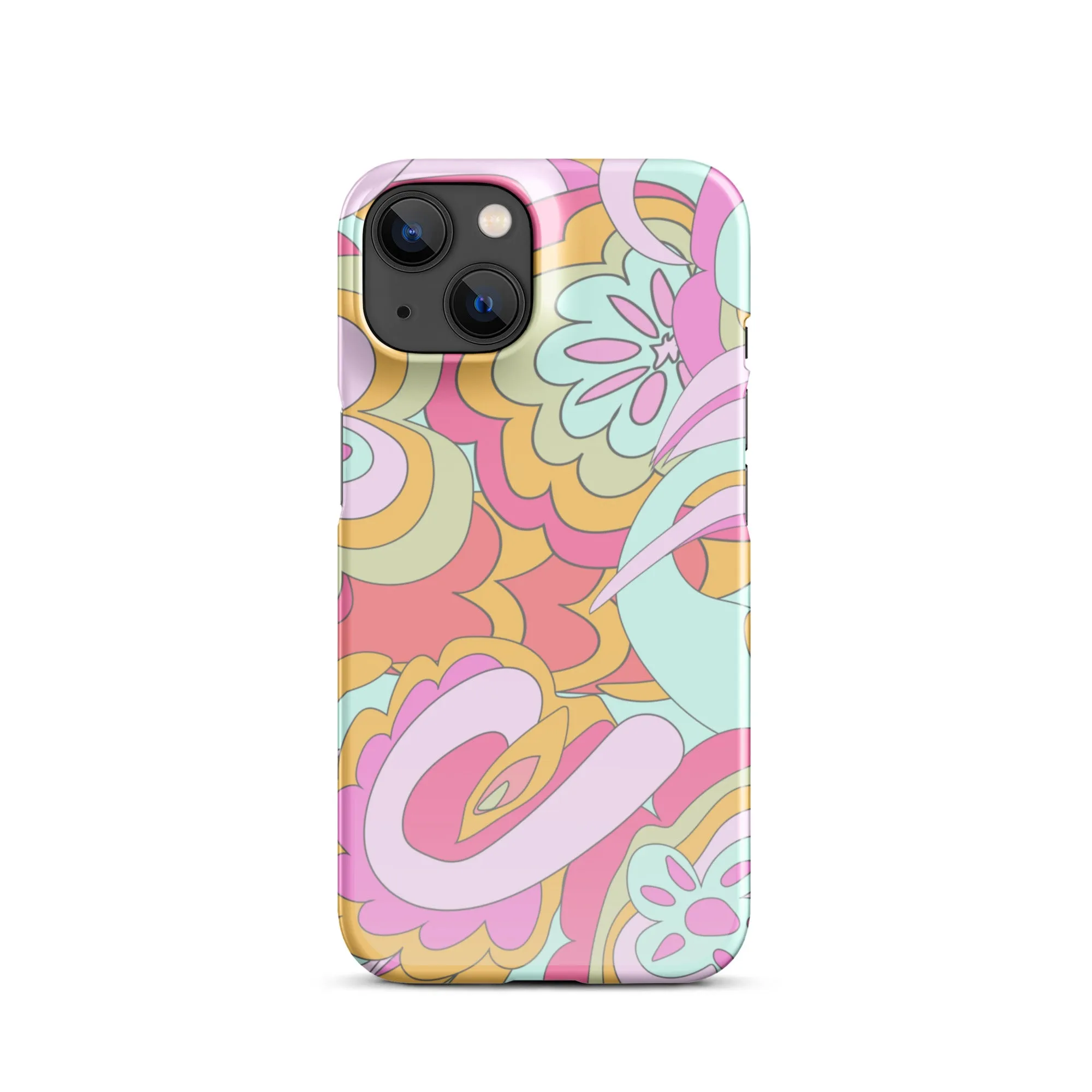 Snap case for iPhone PINK DELICA
