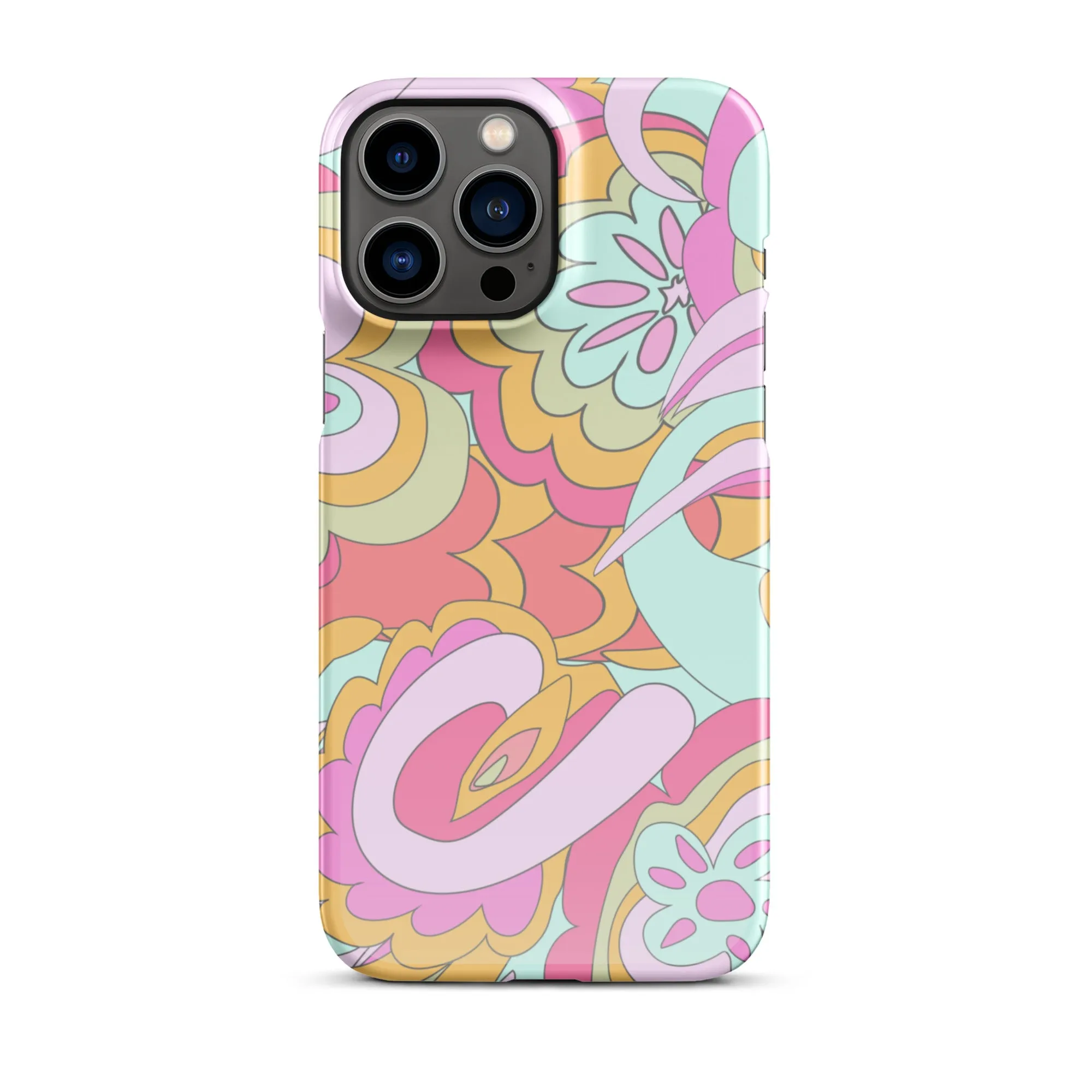 Snap case for iPhone PINK DELICA