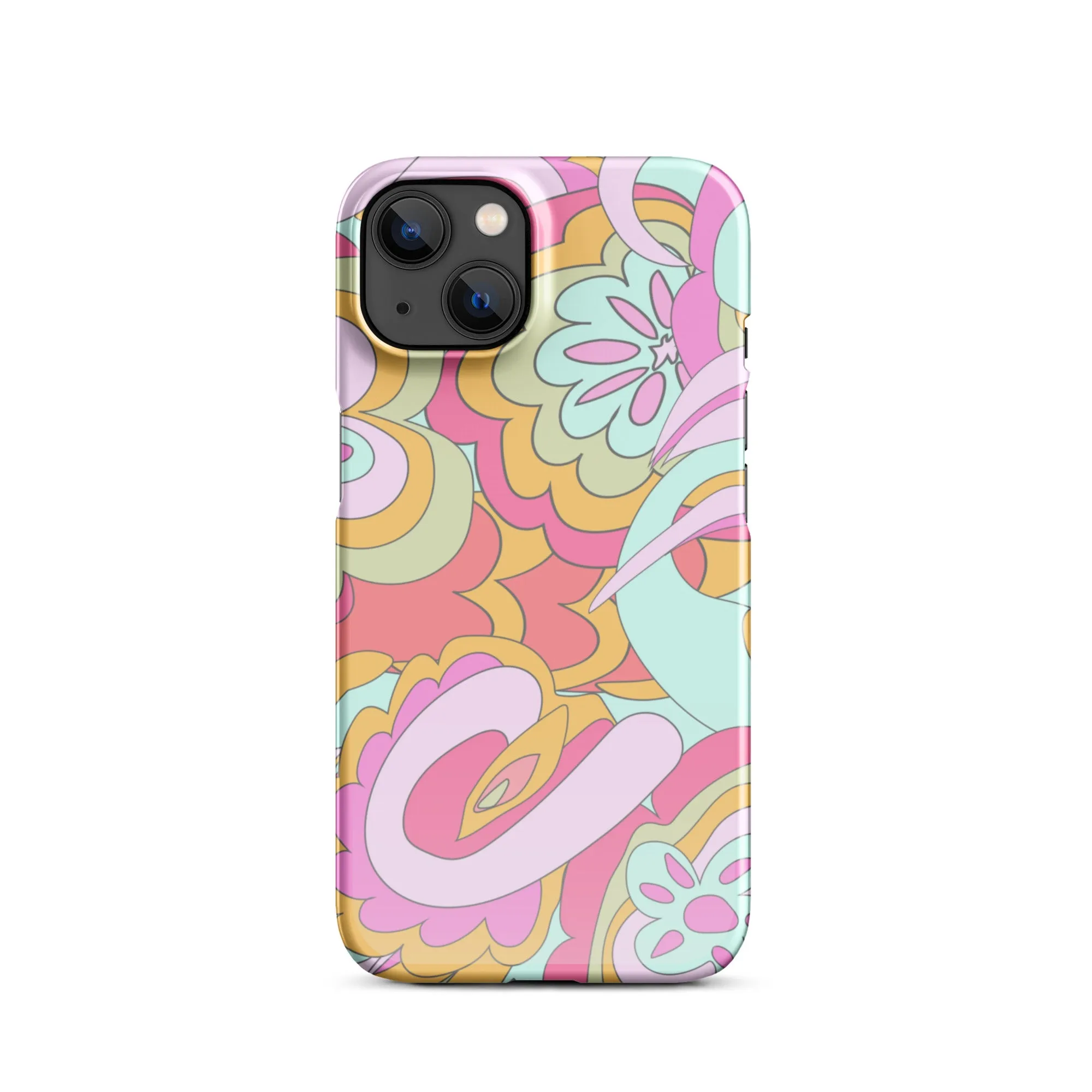 Snap case for iPhone PINK DELICA