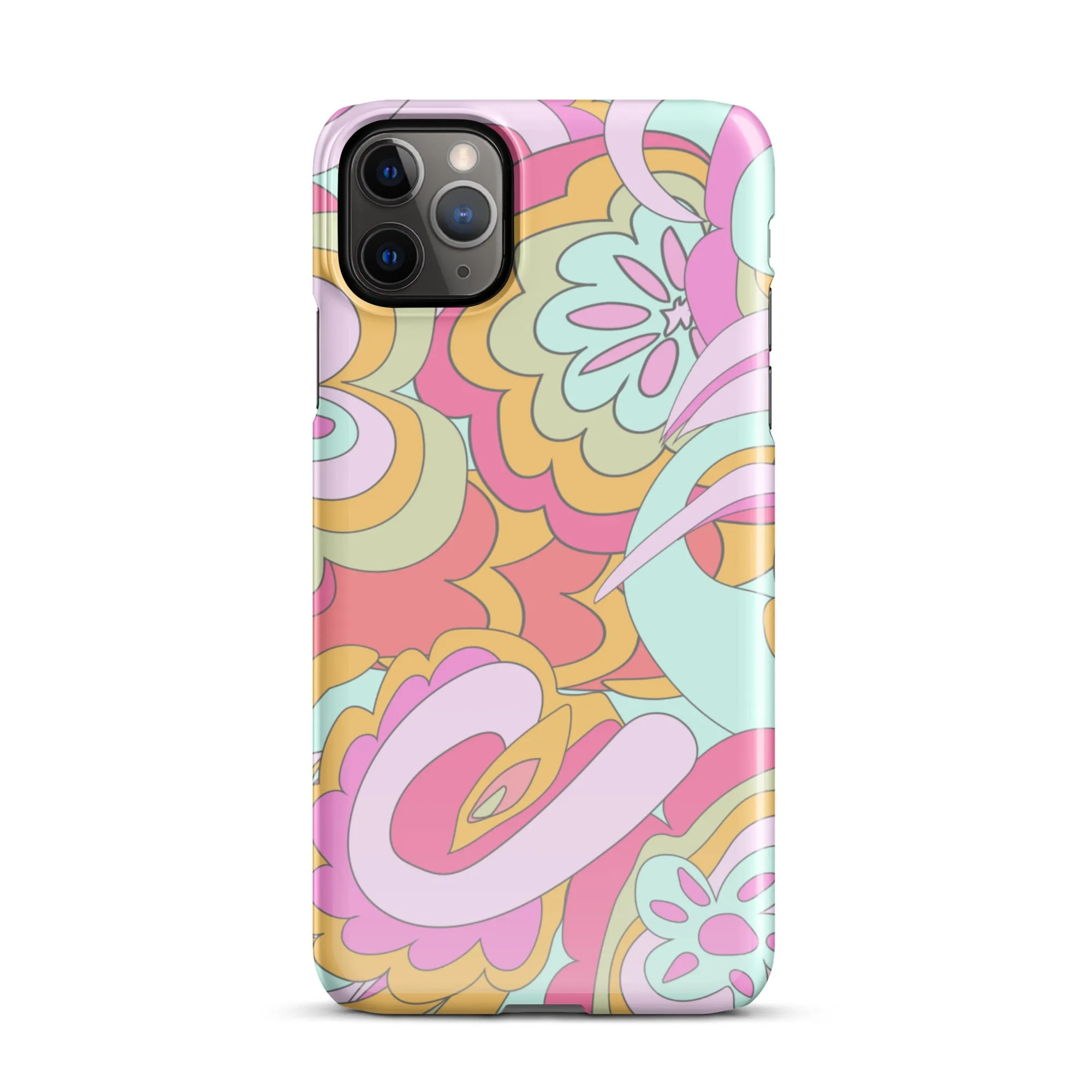 Snap case for iPhone PINK DELICA