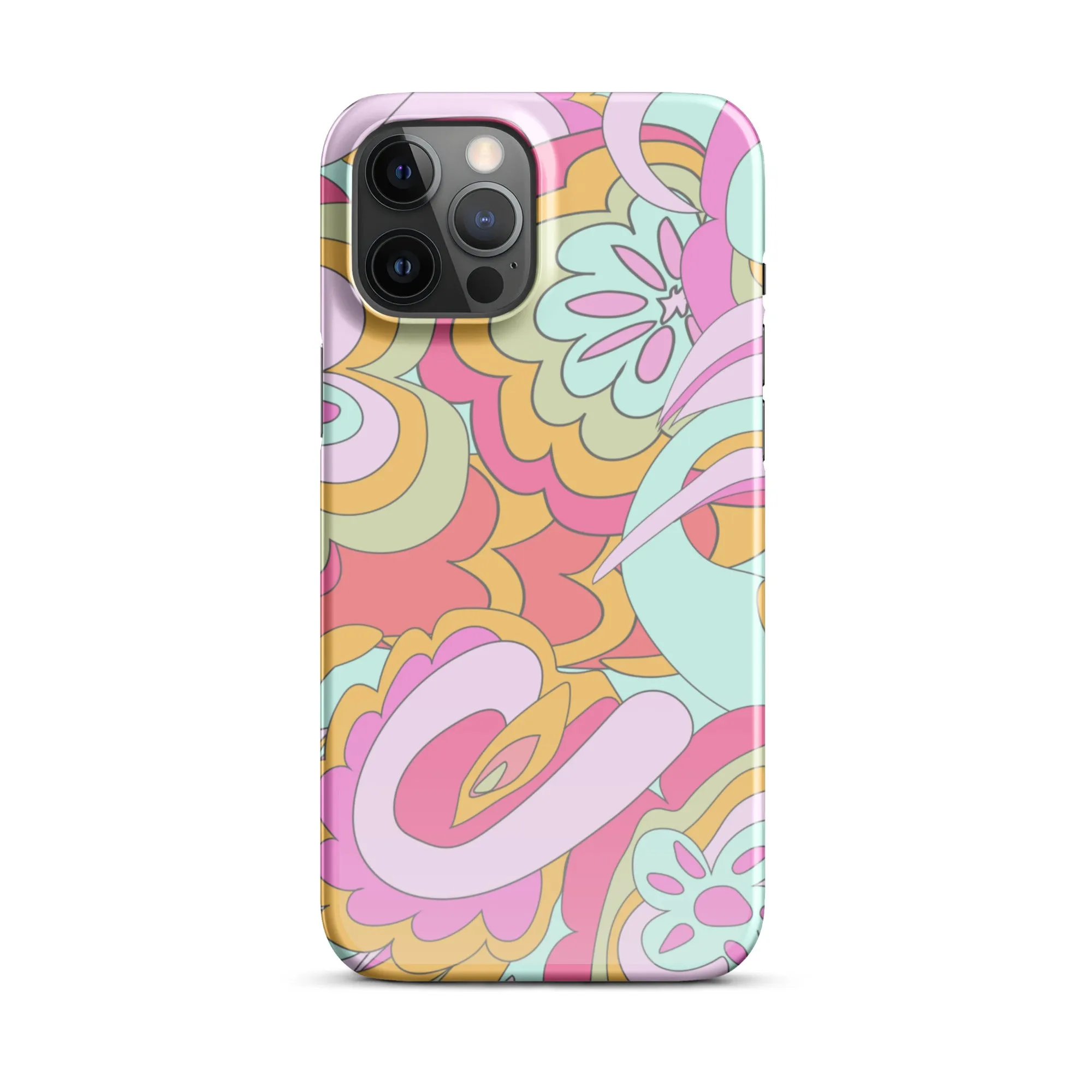 Snap case for iPhone PINK DELICA