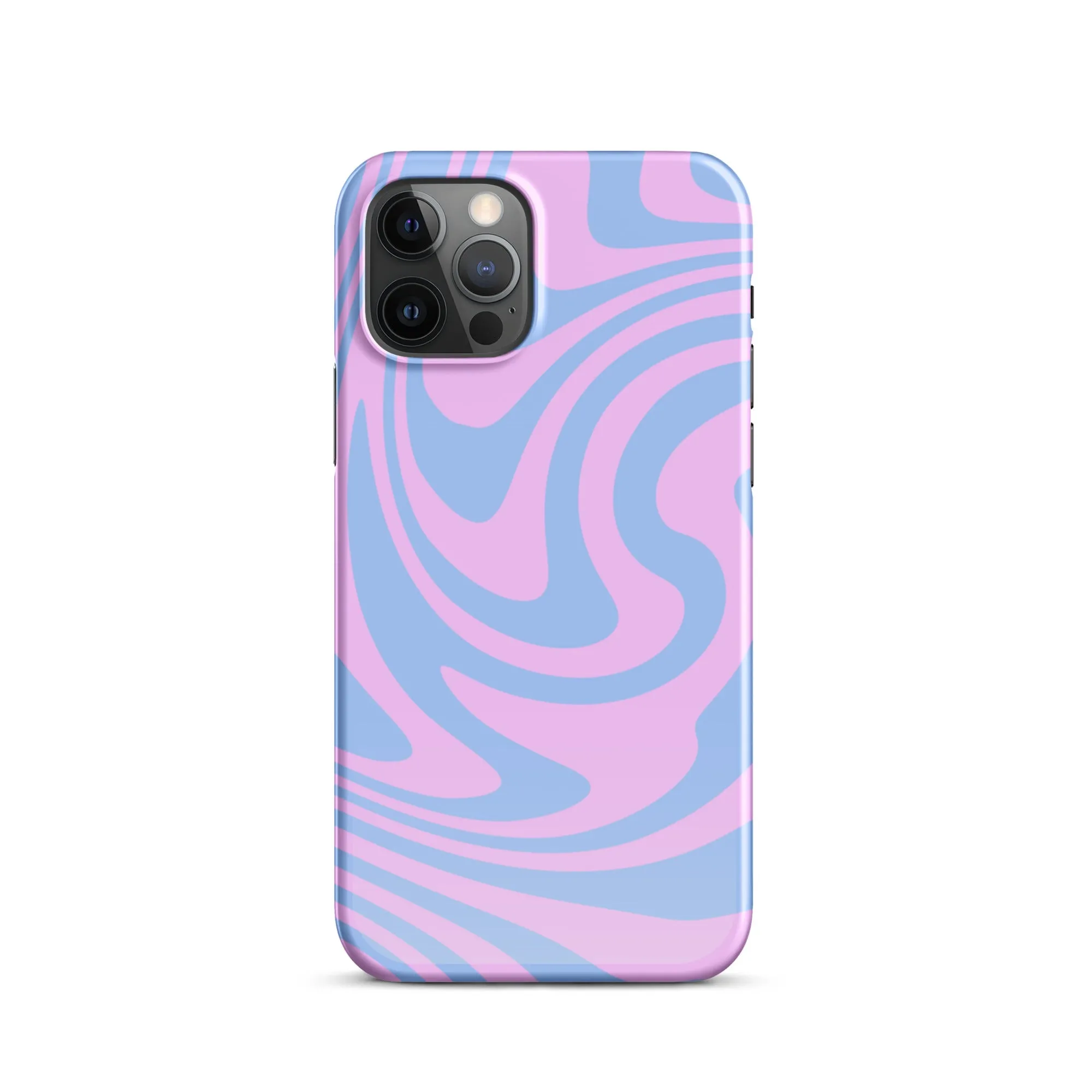 Snap case for iPhone PINK SWIRL