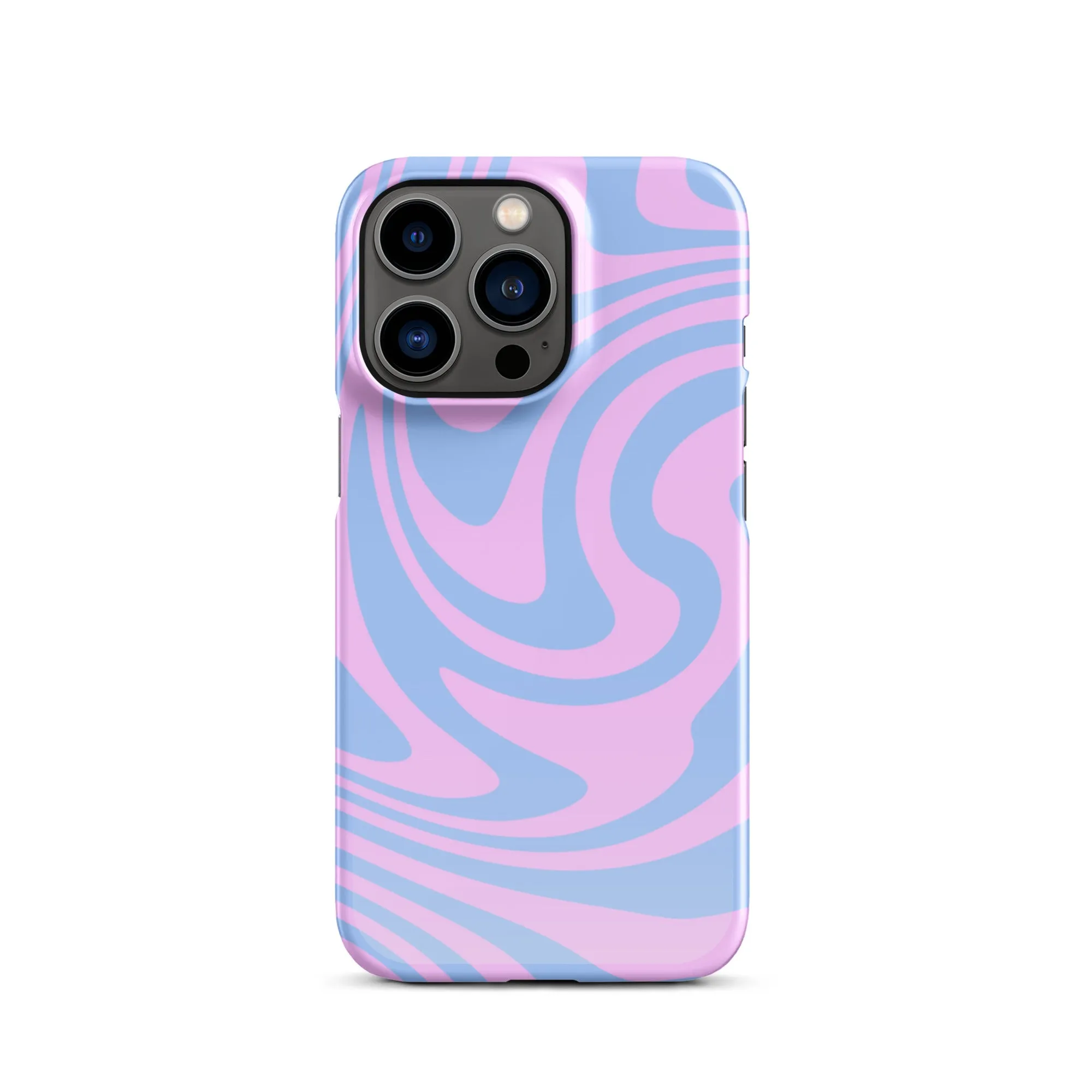 Snap case for iPhone PINK SWIRL