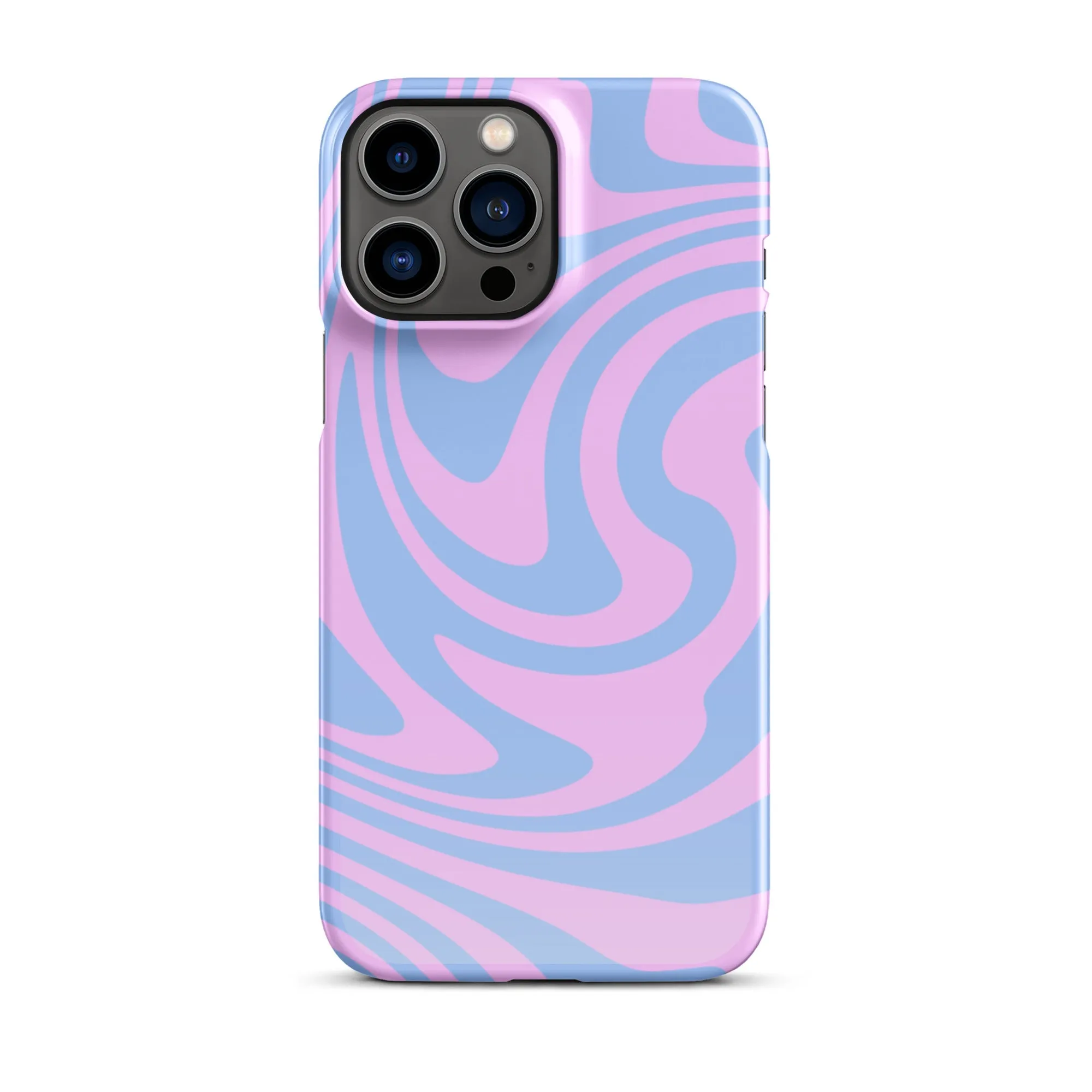 Snap case for iPhone PINK SWIRL