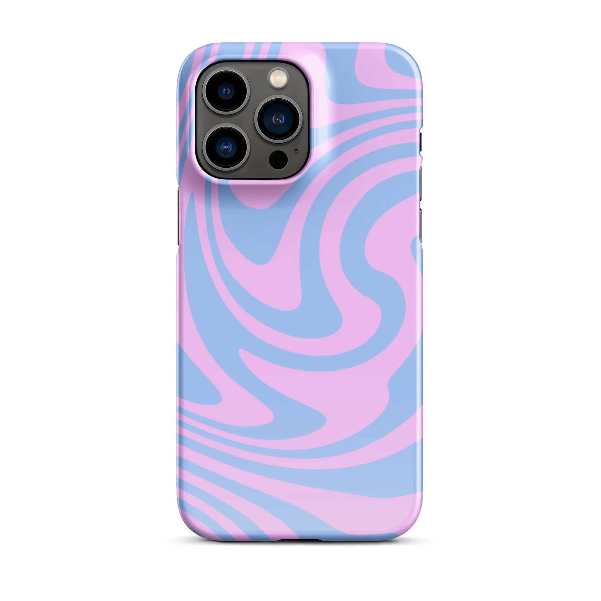 Snap case for iPhone PINK SWIRL