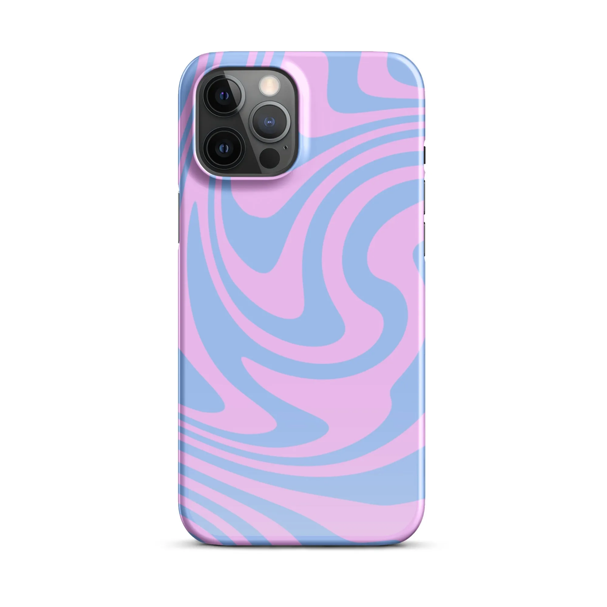 Snap case for iPhone PINK SWIRL