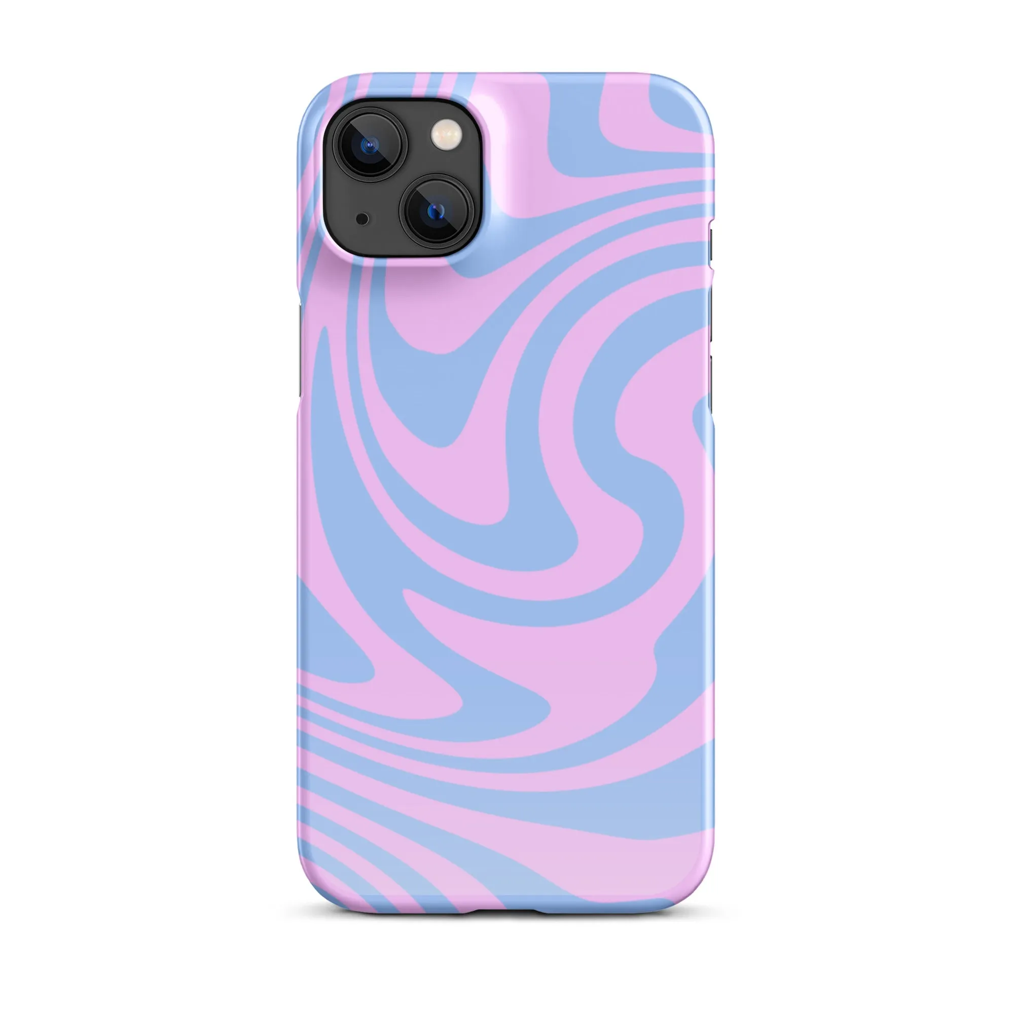 Snap case for iPhone PINK SWIRL
