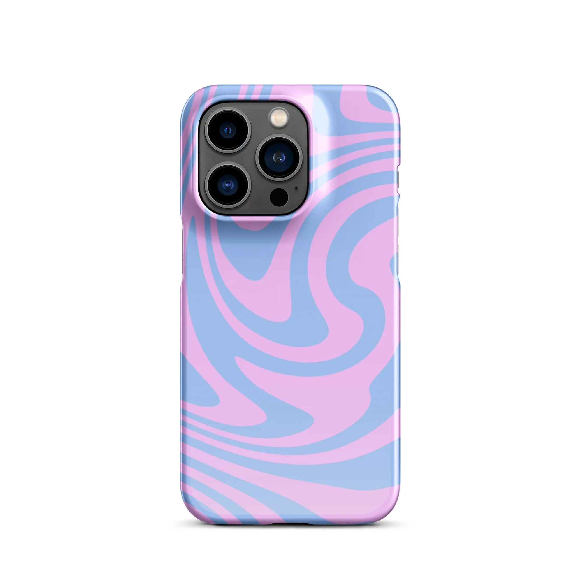 Snap case for iPhone PINK SWIRL
