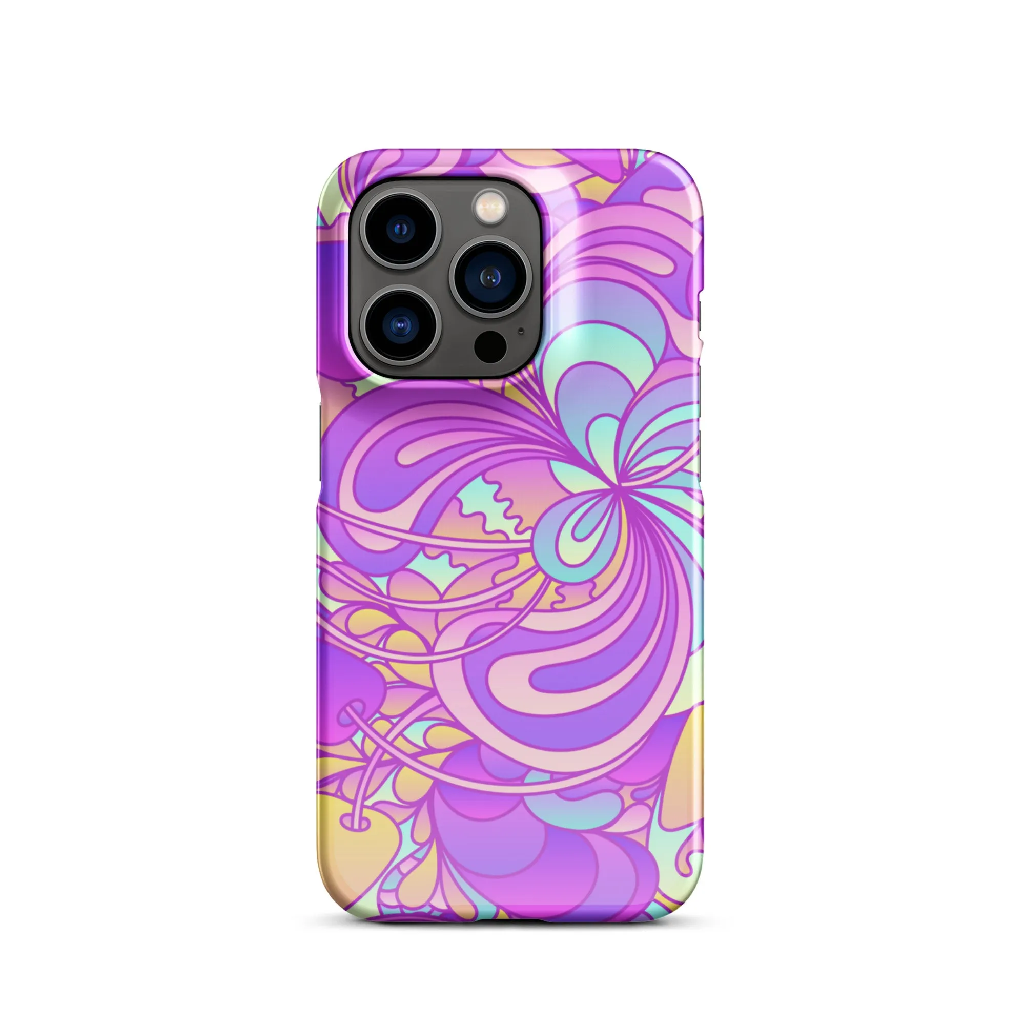 Snap case for iPhone PURPLE DELICA