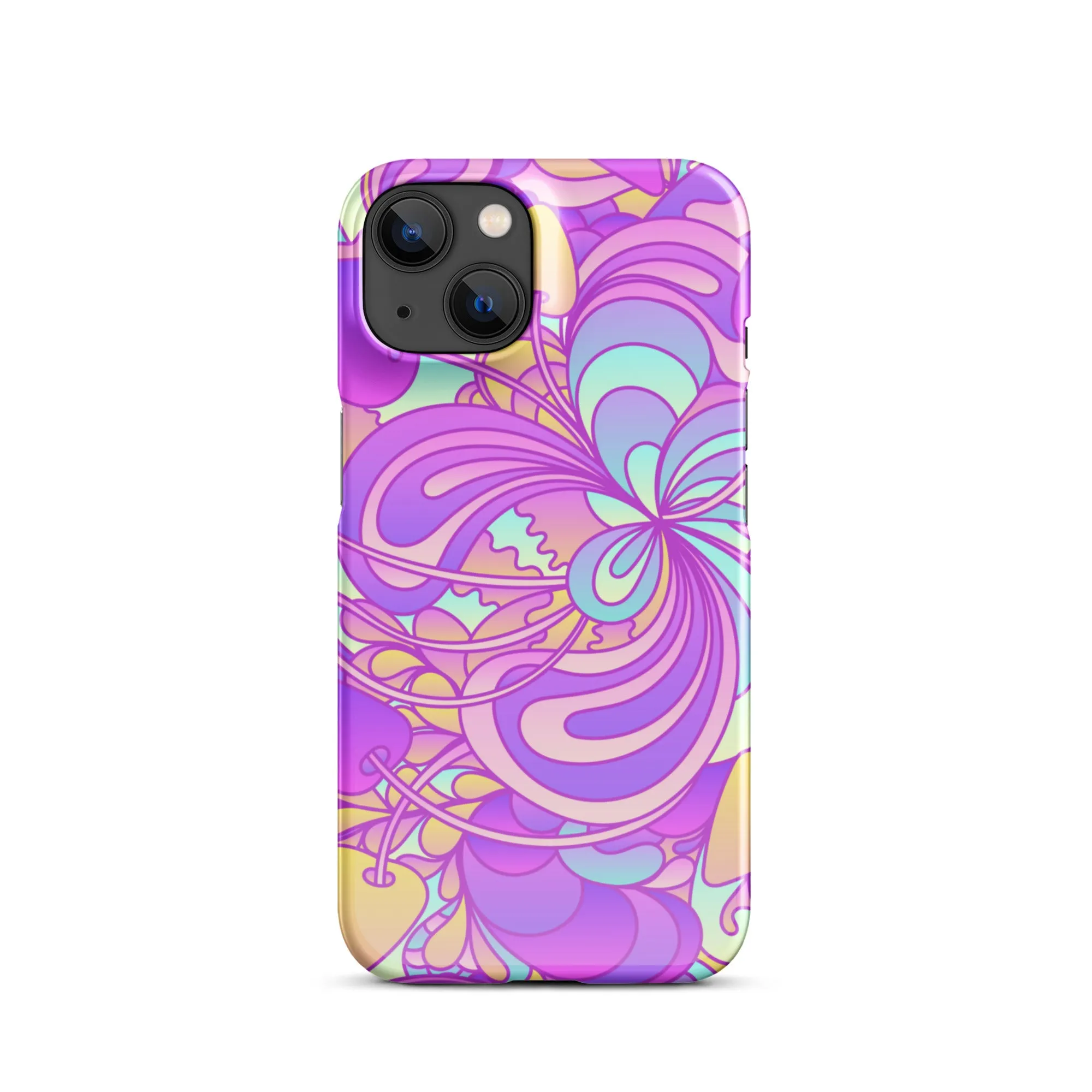 Snap case for iPhone PURPLE DELICA