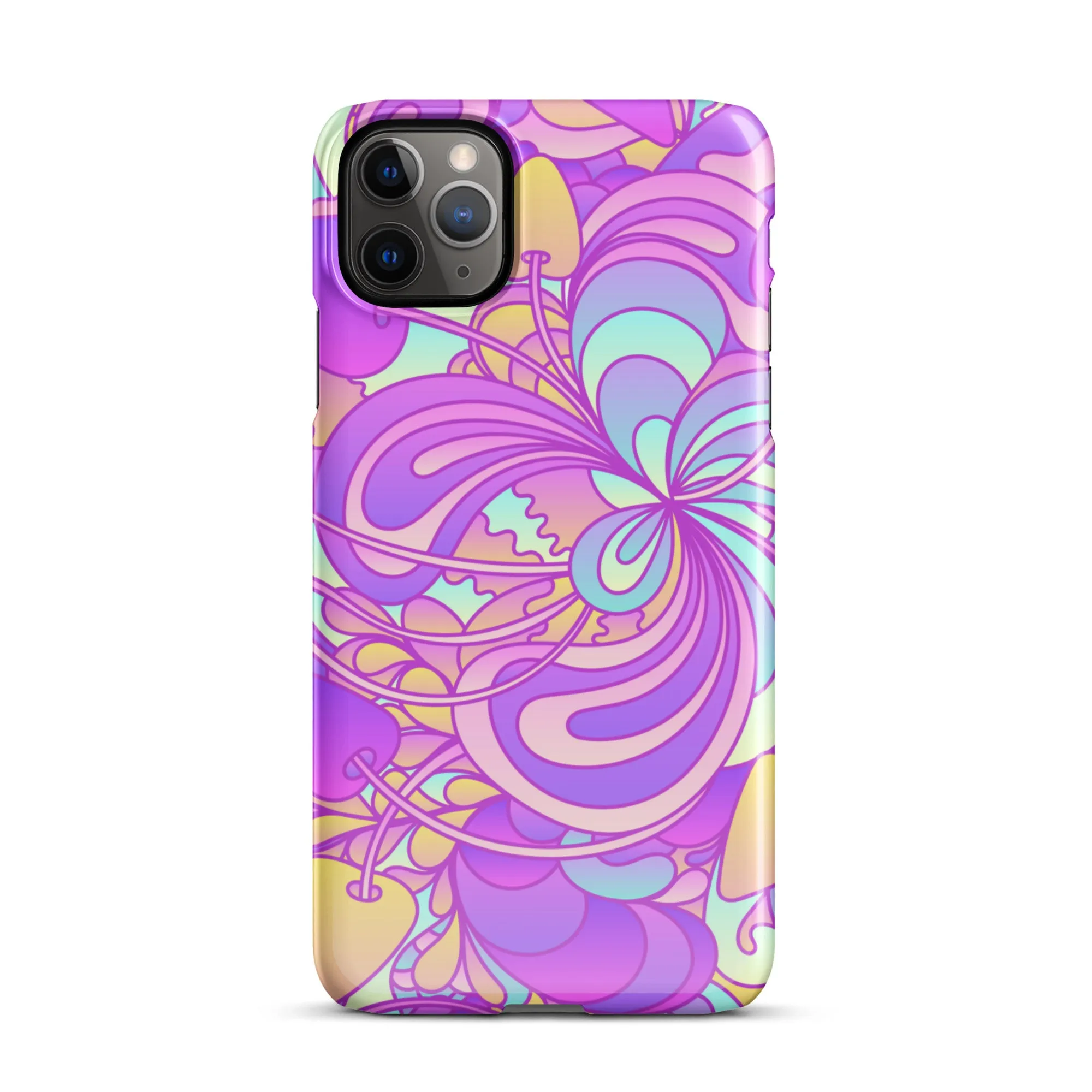 Snap case for iPhone PURPLE DELICA