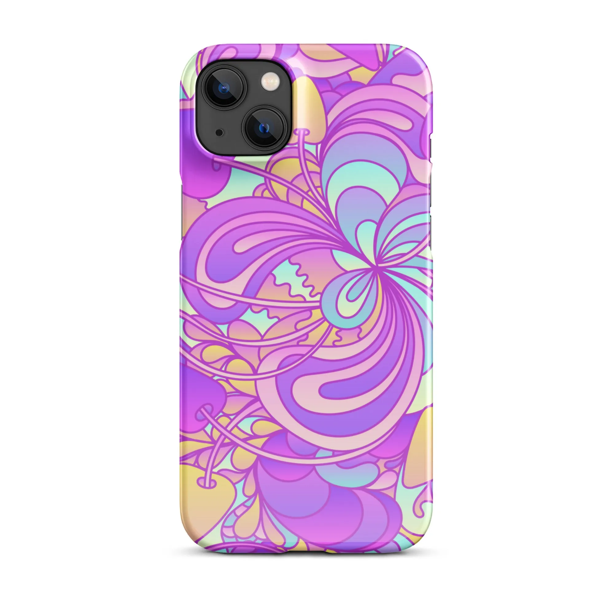 Snap case for iPhone PURPLE DELICA