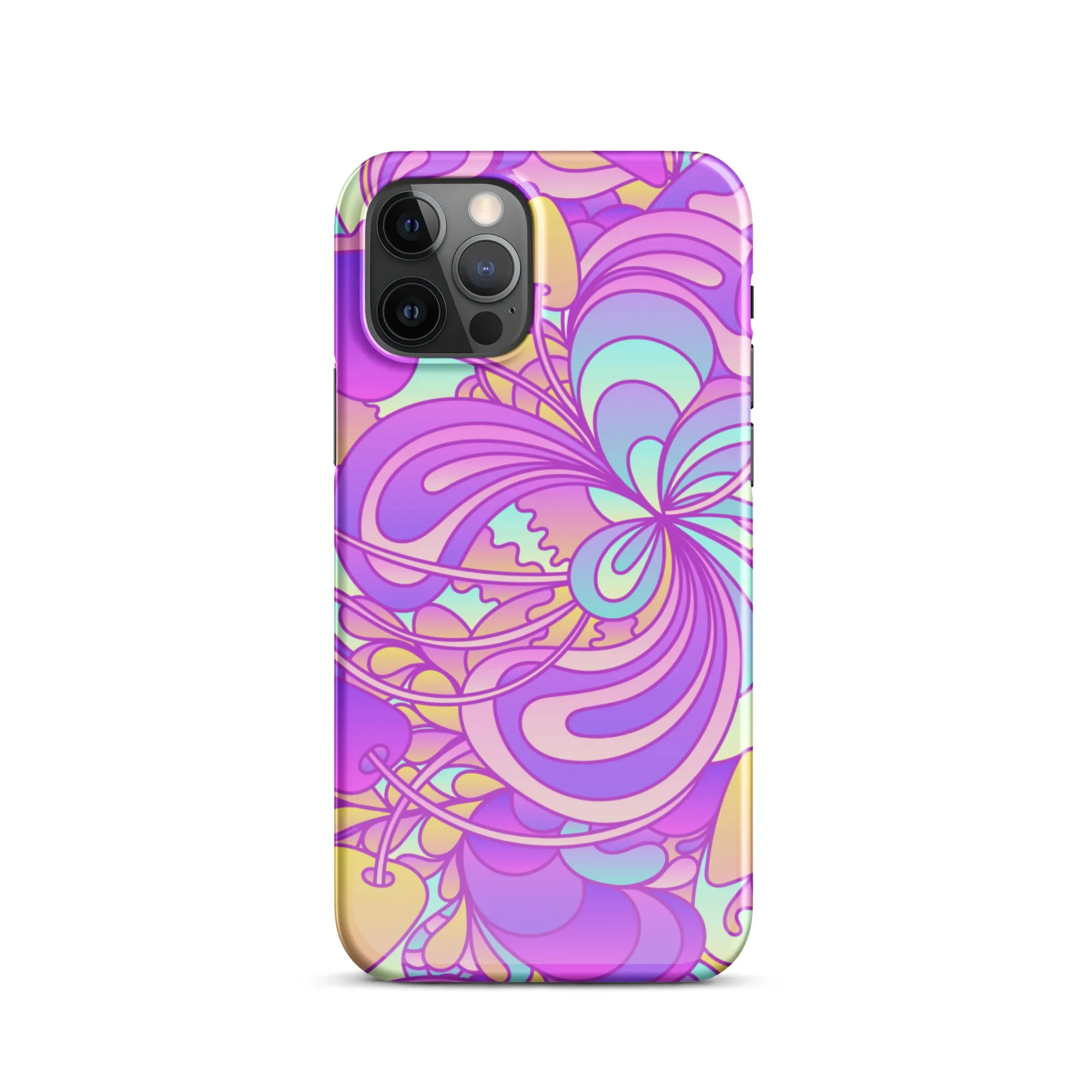 Snap case for iPhone PURPLE DELICA